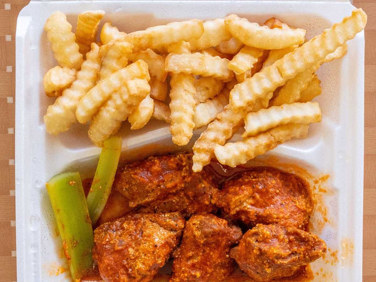 Delicious Boneless Wings Await