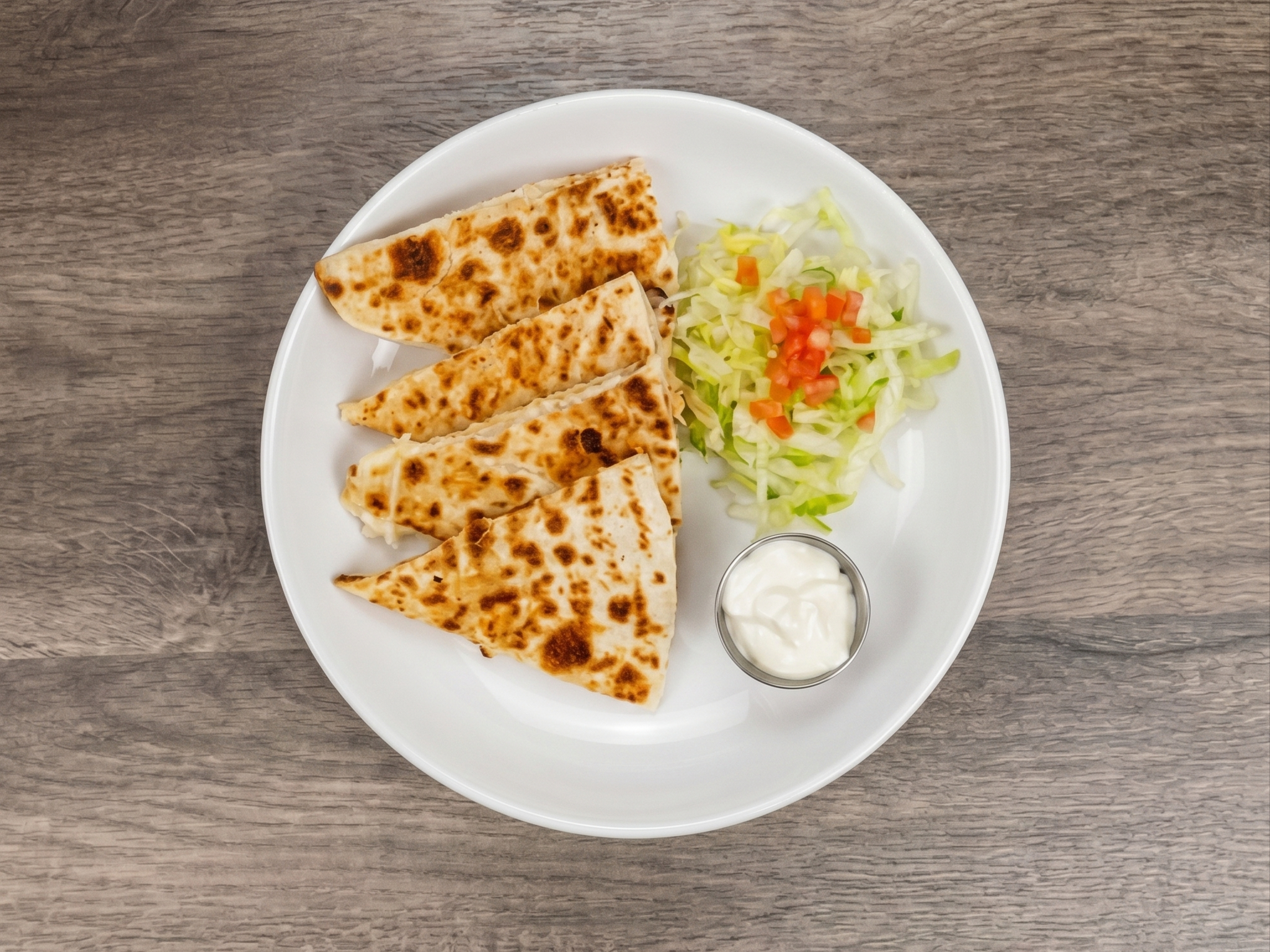 Grilled Chicken Quesadilla.
