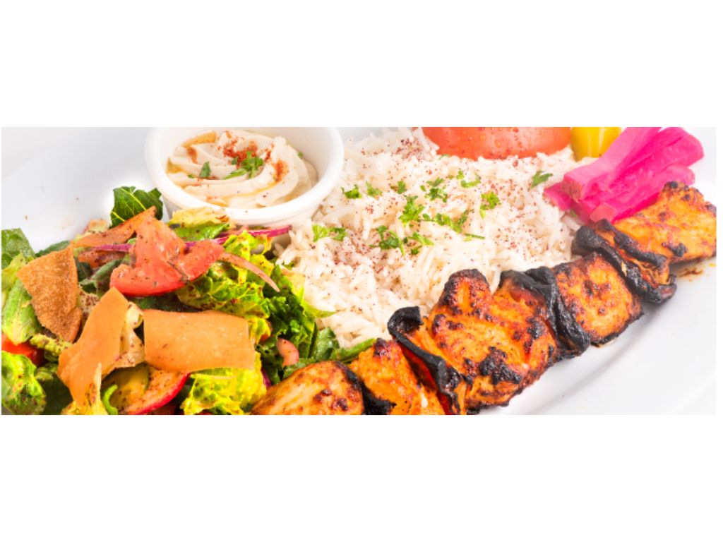 Chicken Kabob Plate