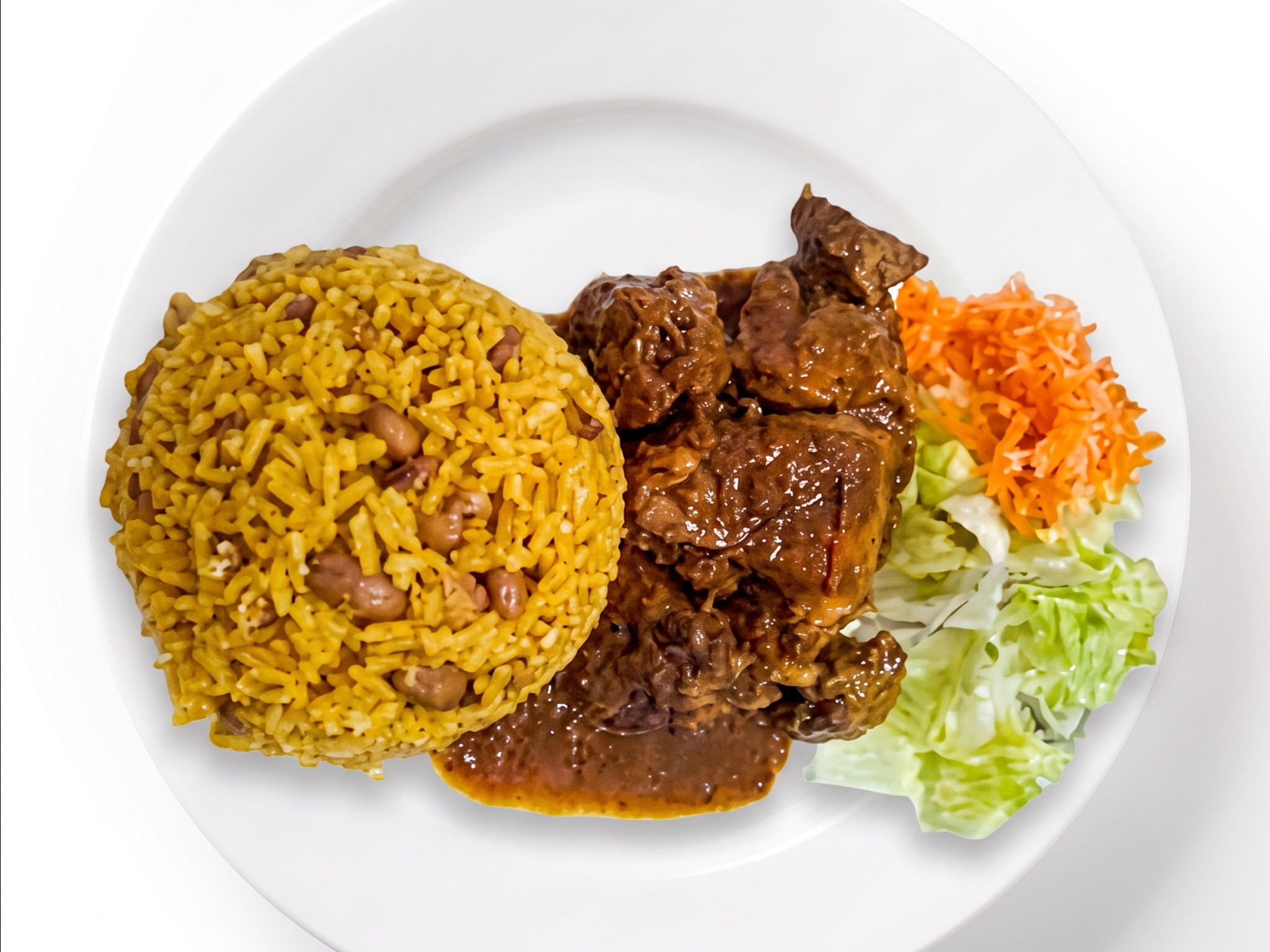 Masita de Cerdo Plato.
