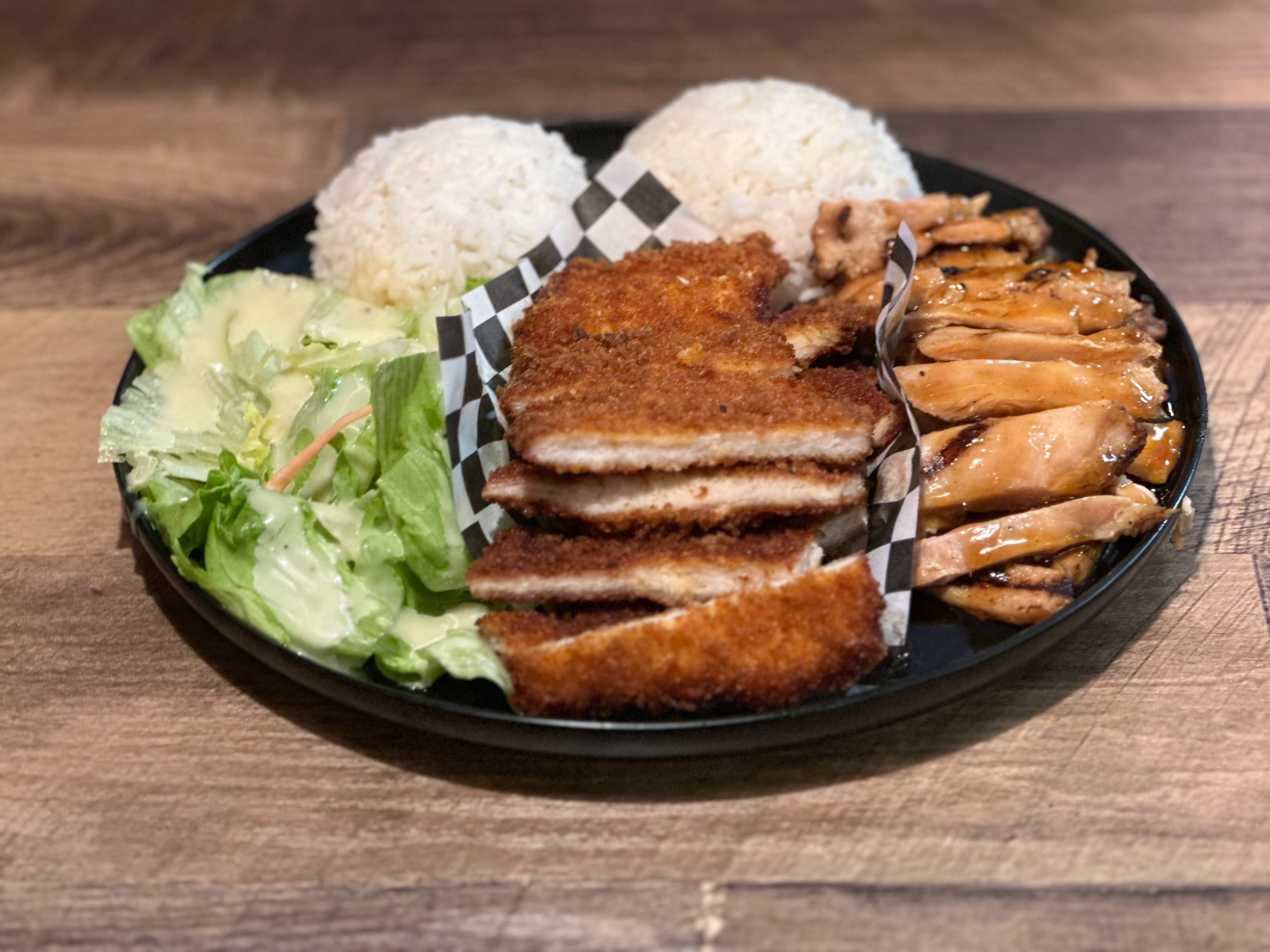 C11- Teriyaki Chicken & Chicken Katsu.