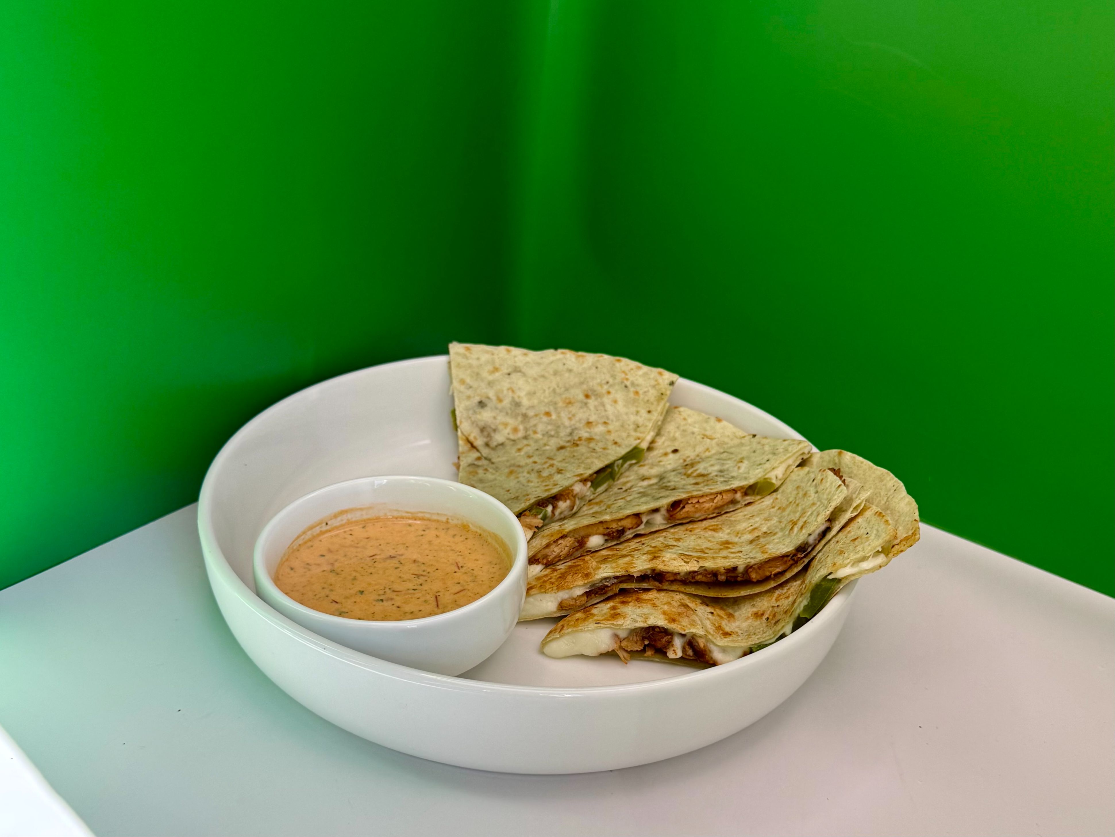 Chicken Quesadilla.