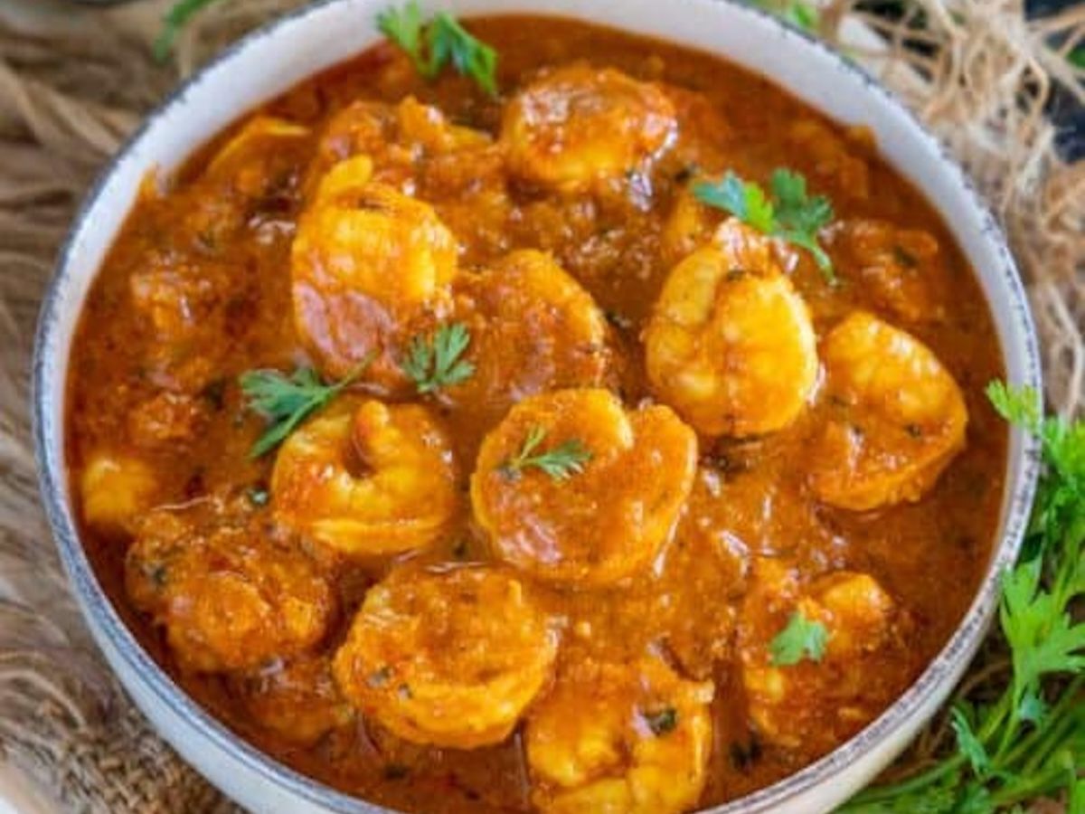 Shrimp Tikka Masala.