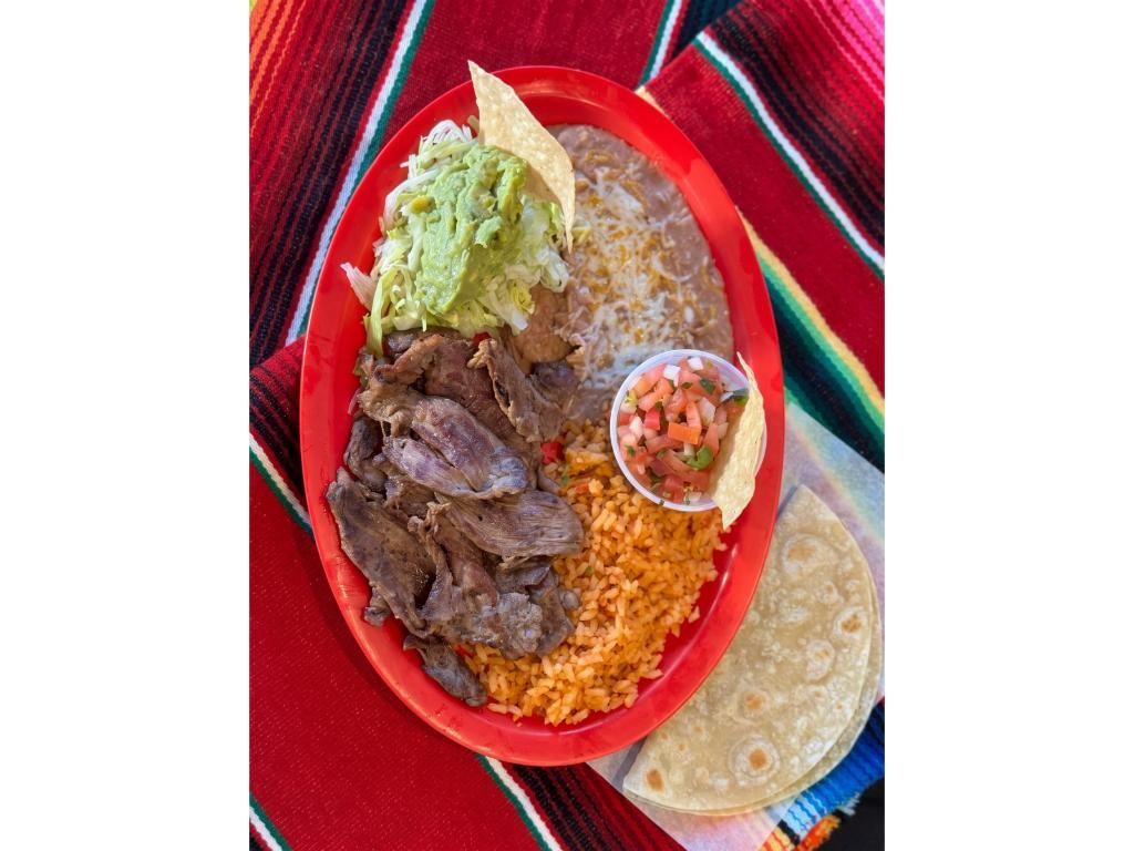#5 Carne Asada Plate.