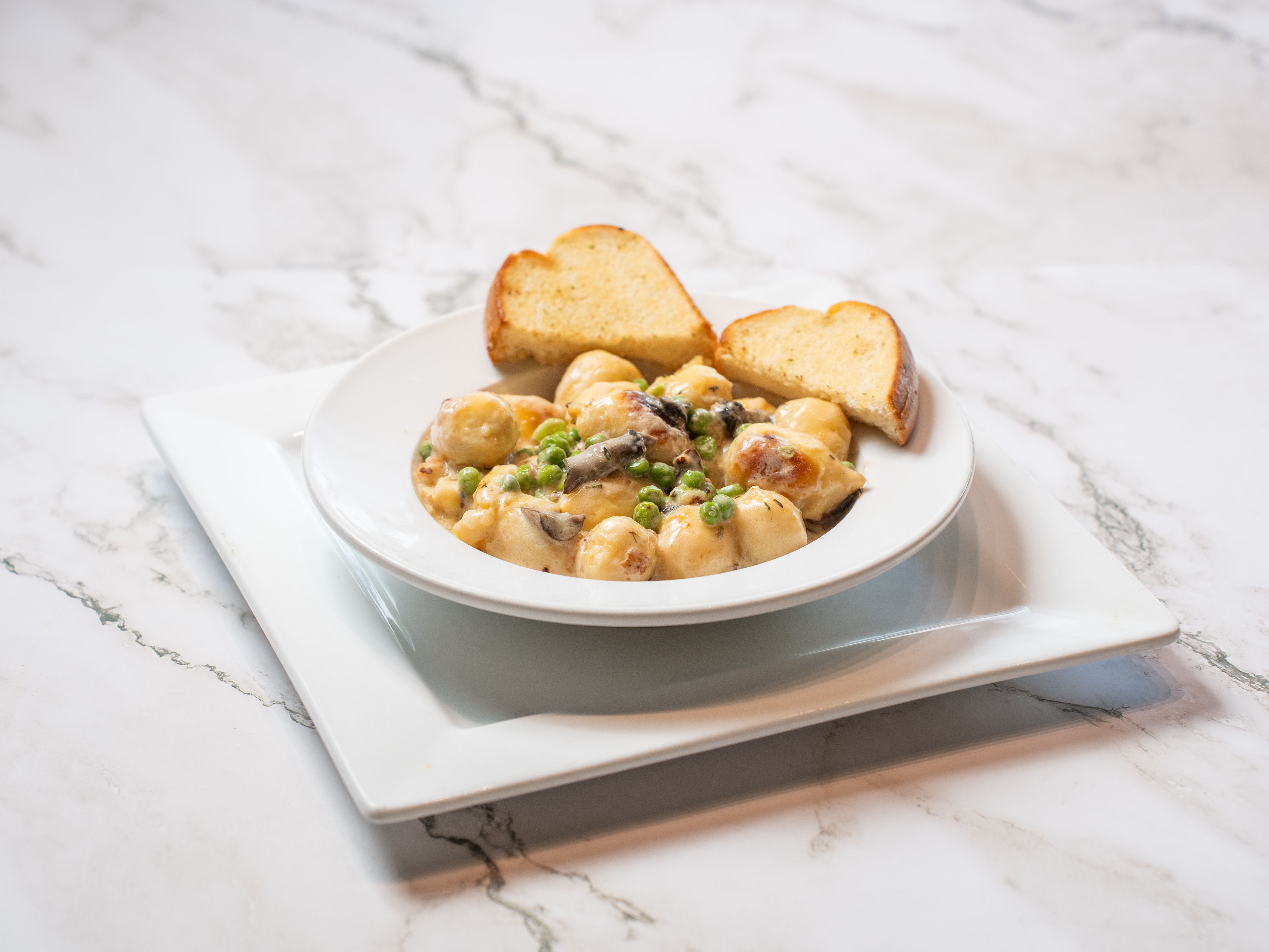 Gnocchi Stuffed with Asiago Cheese