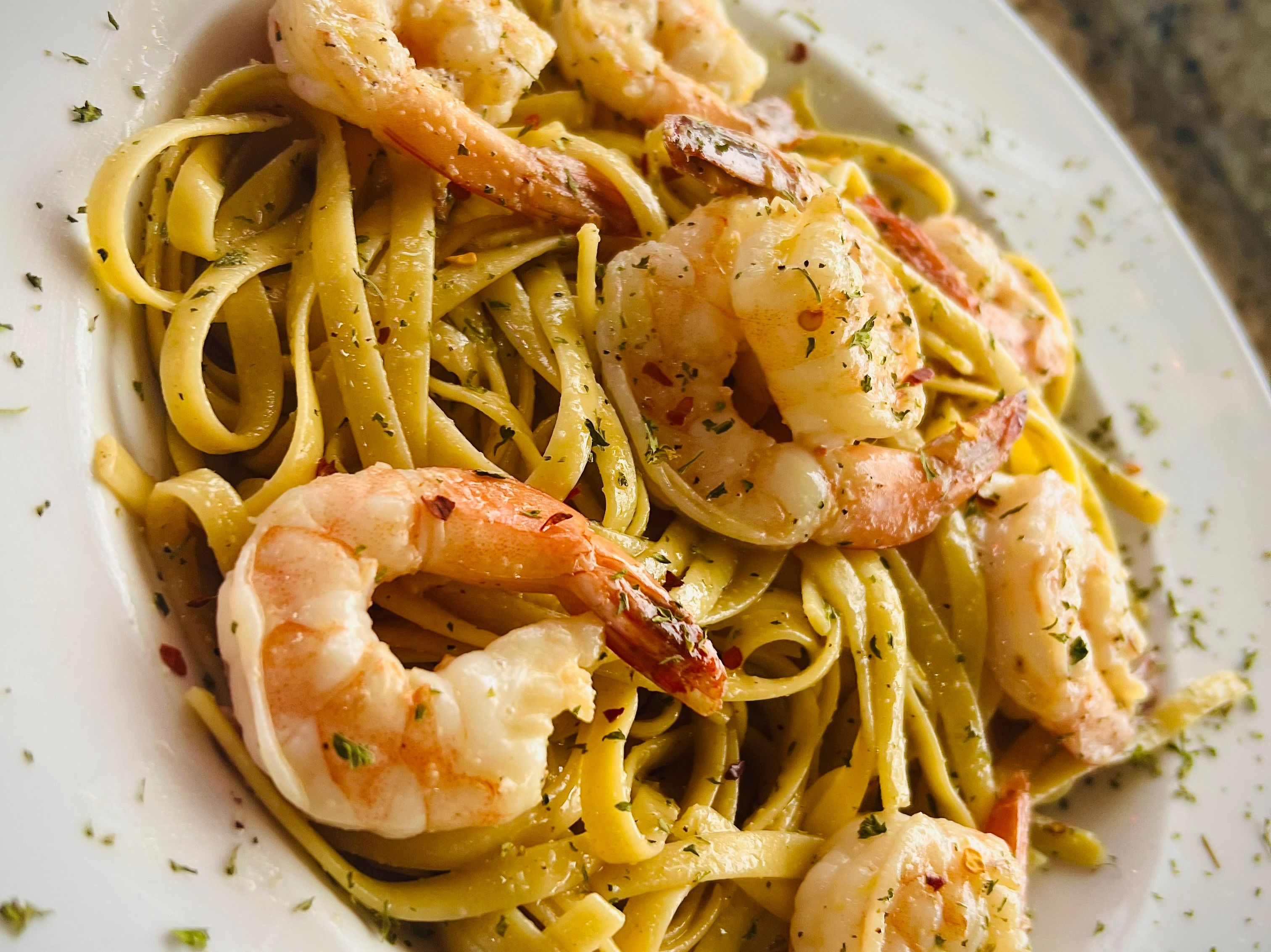 Shrimp Scampi.