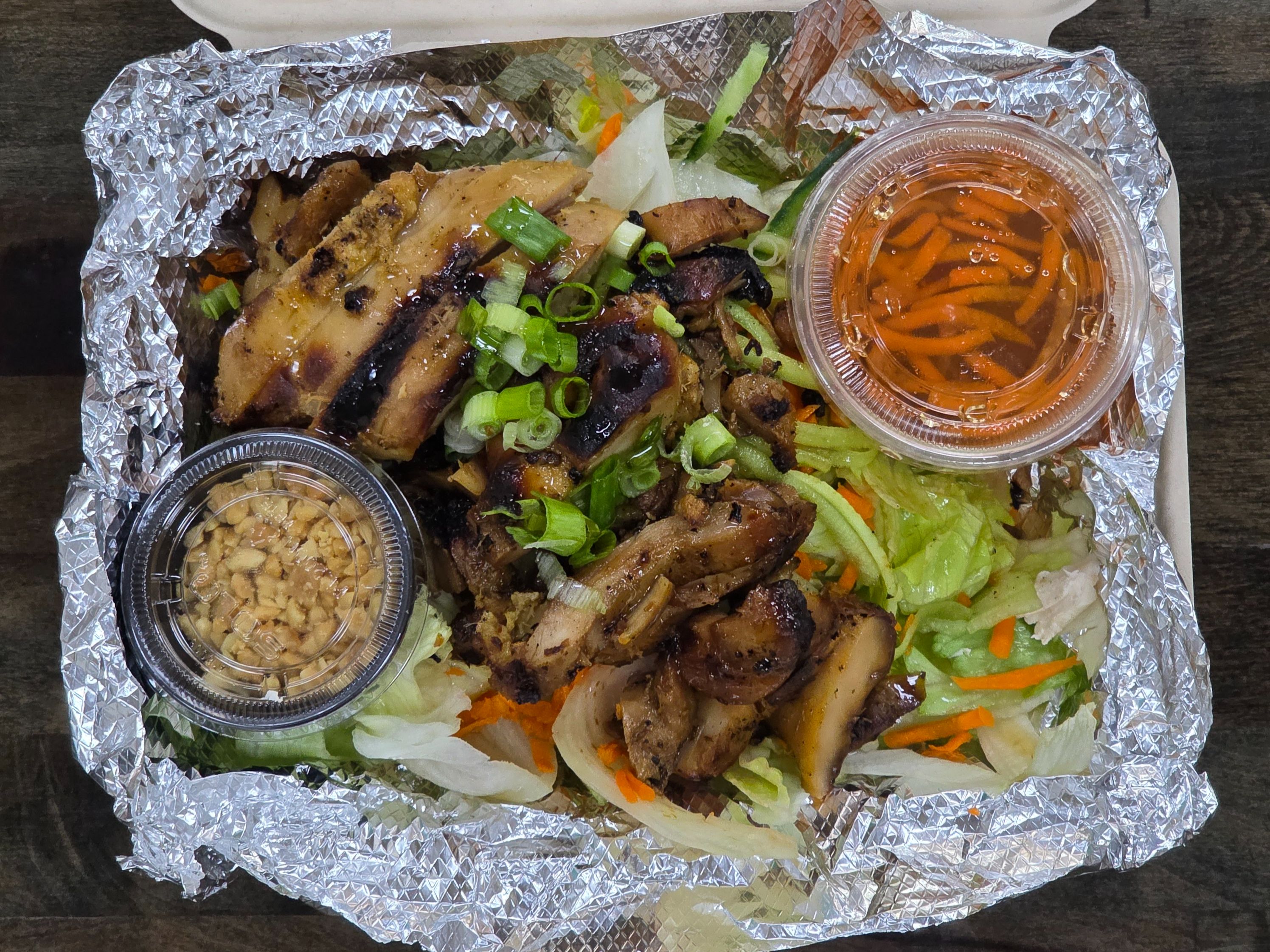 Grilled Chicken Salad.