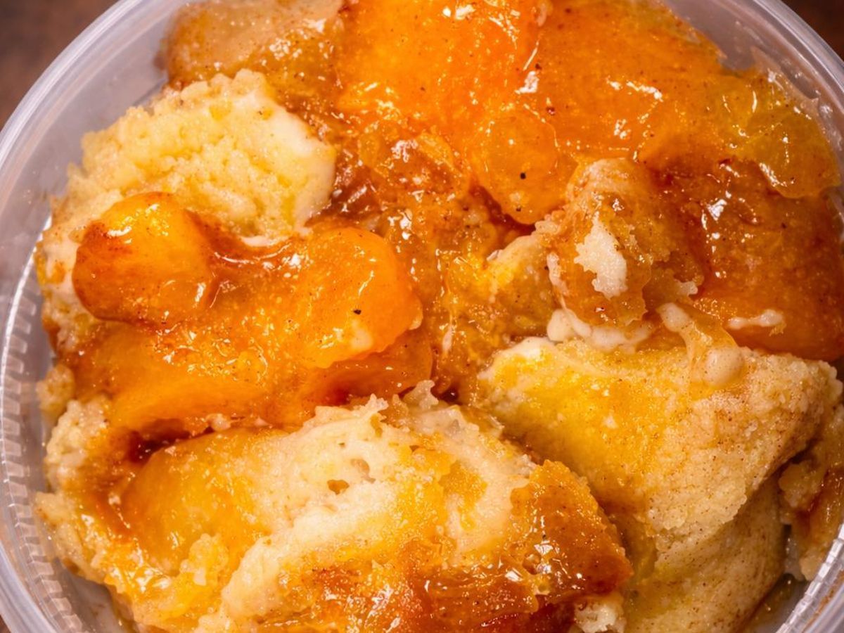 Peach Cobbler.