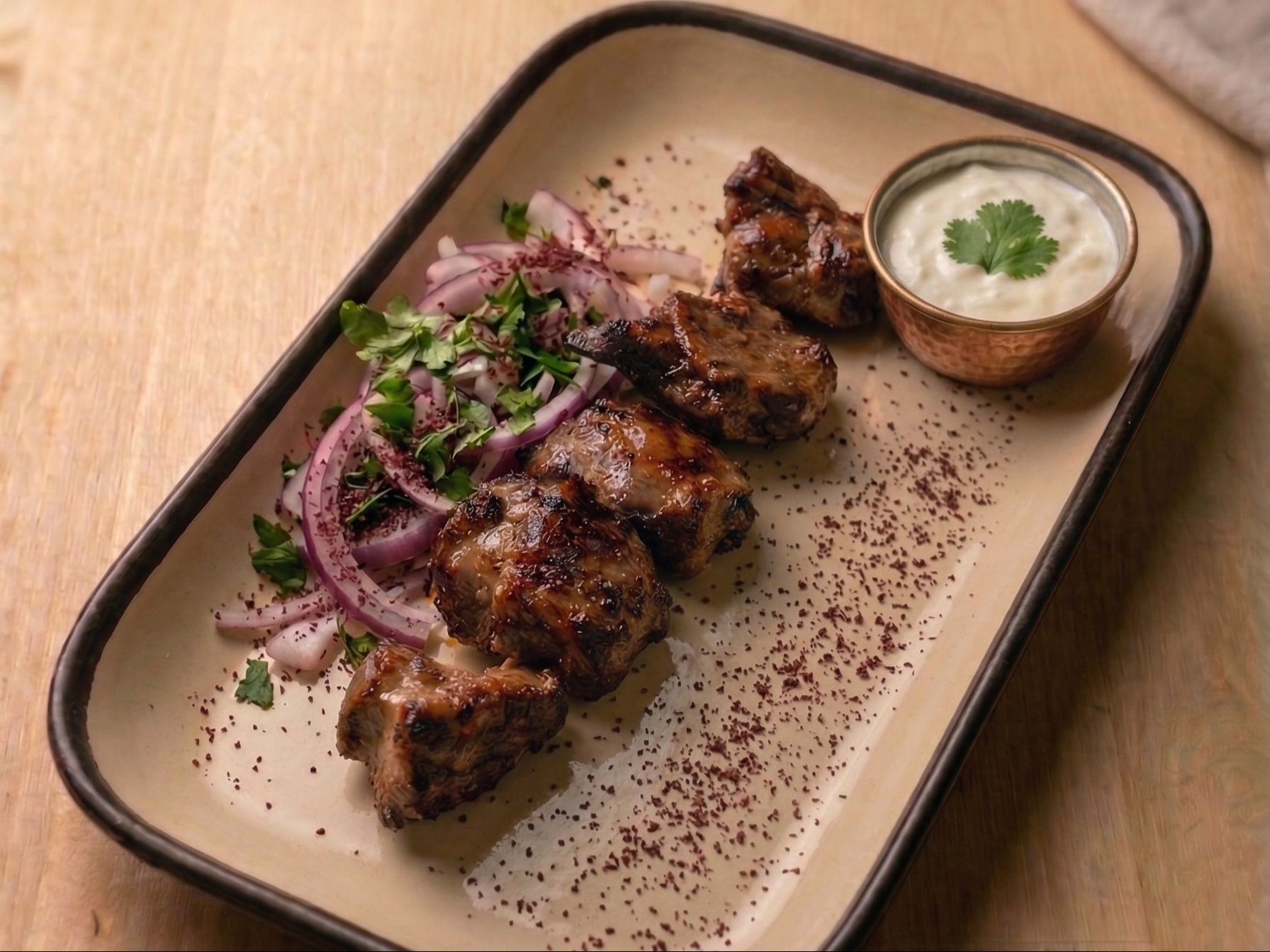 Lamb Kebab 1 Skwr..