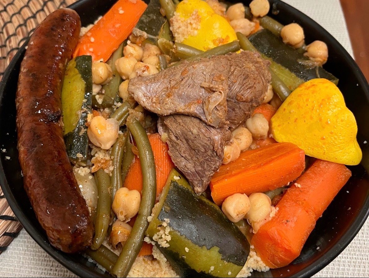 Couscous Merguez.