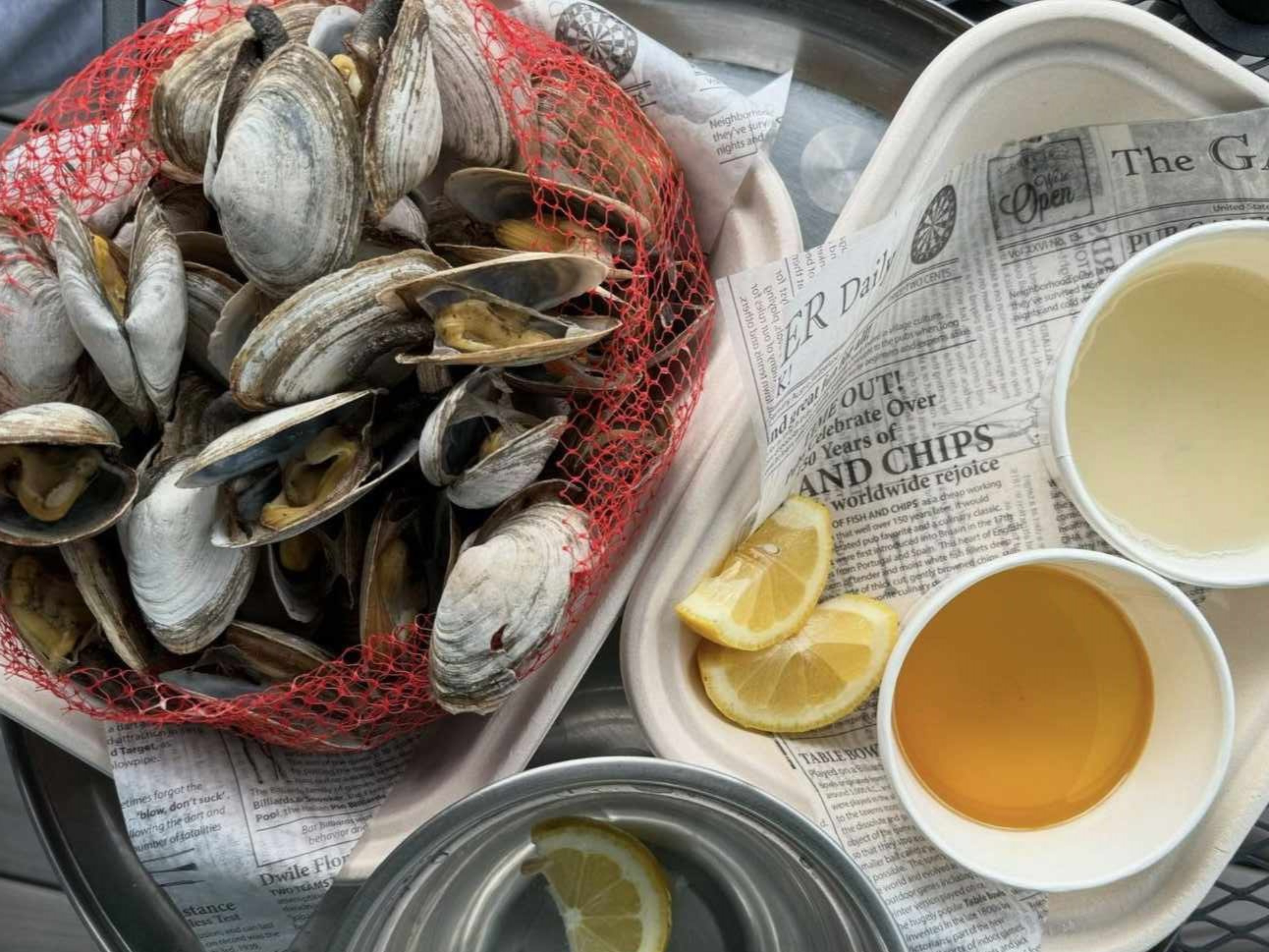 Clam Dinner 1lb  (No Side)
