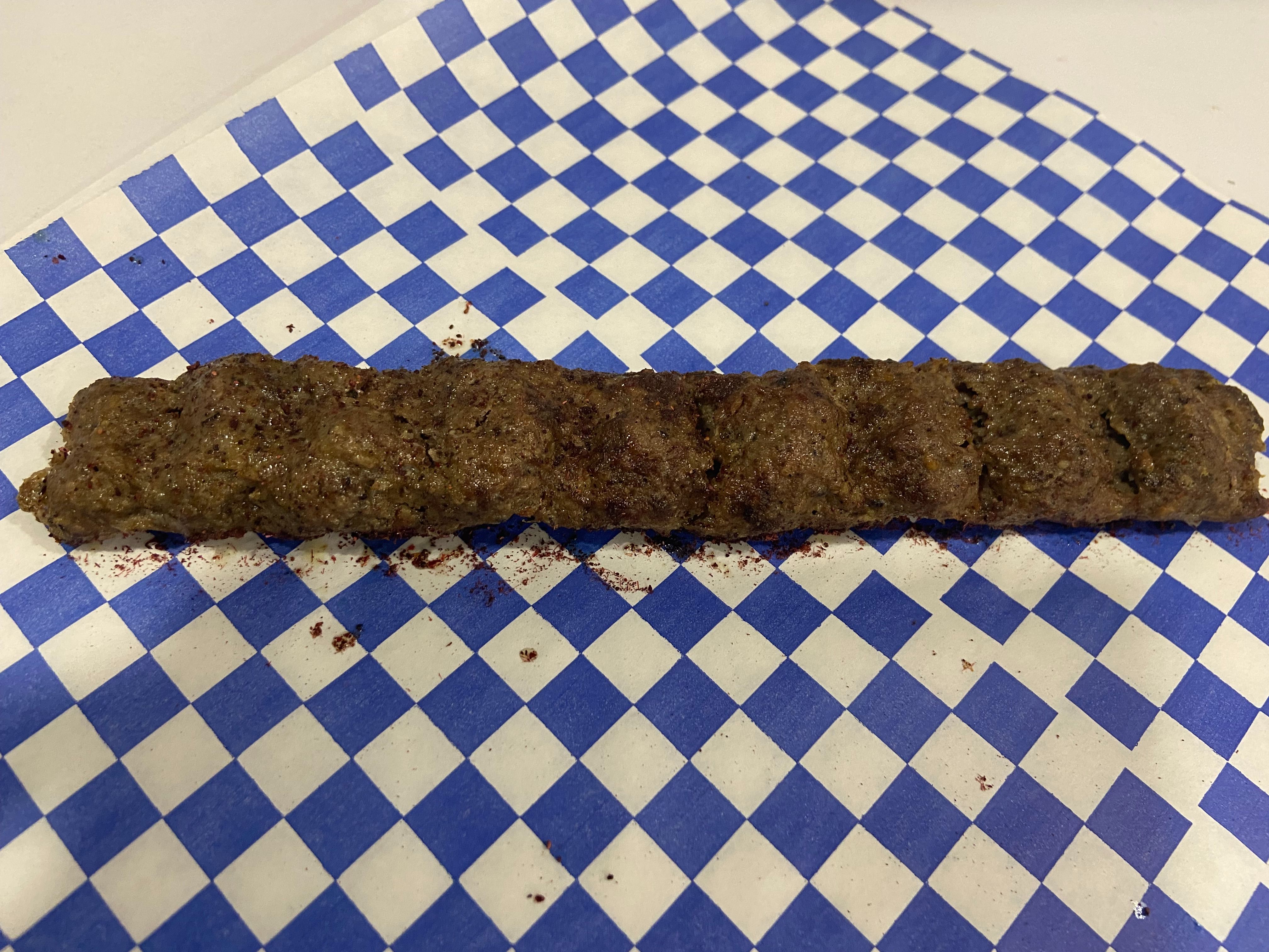 Koobideh Kabob Single Skewer.