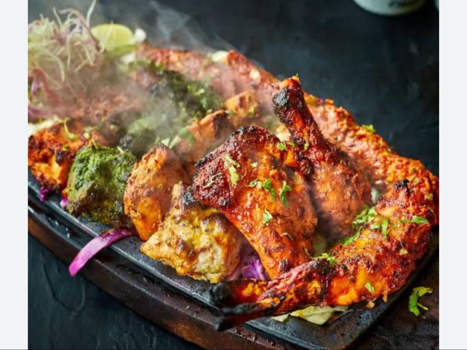 Mixed Non veg kebabs.