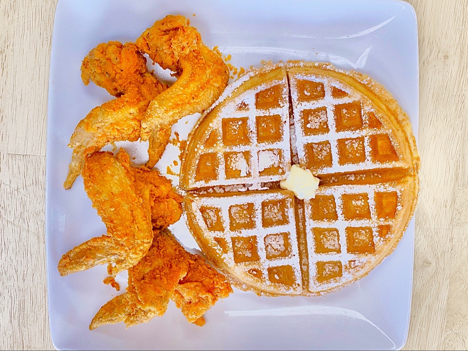 15 Wings 3 Waffles.