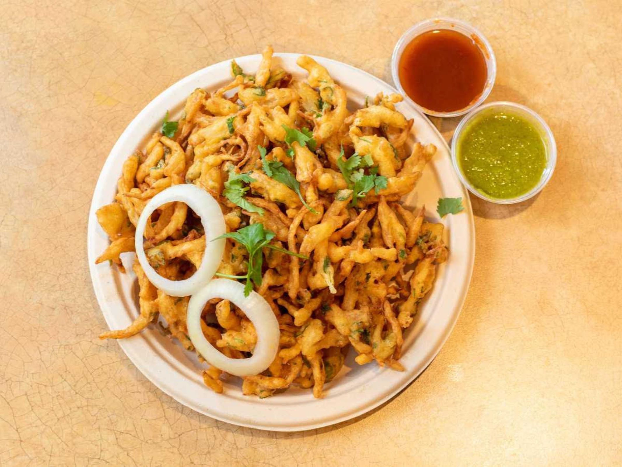 Onion Pakoda.