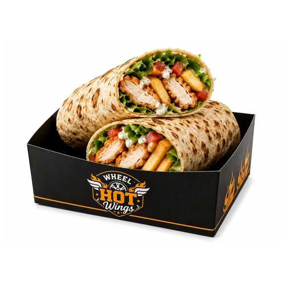 Chicken & Chips Wrap