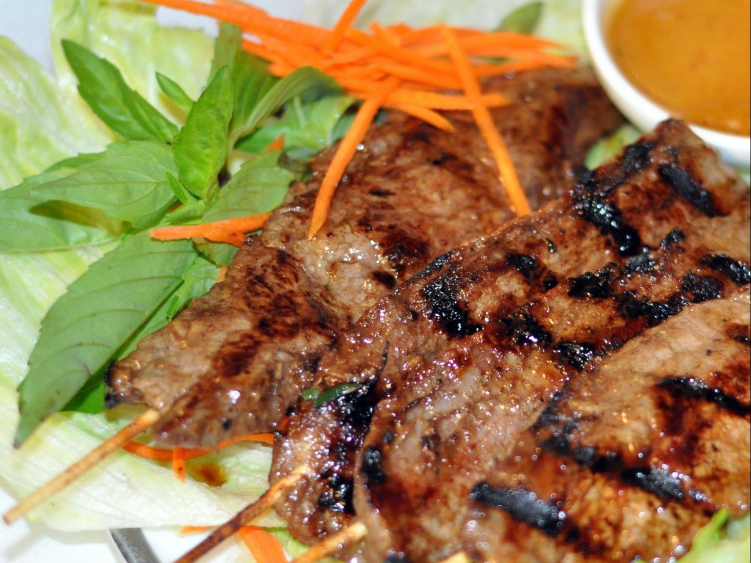 Beef Satay.