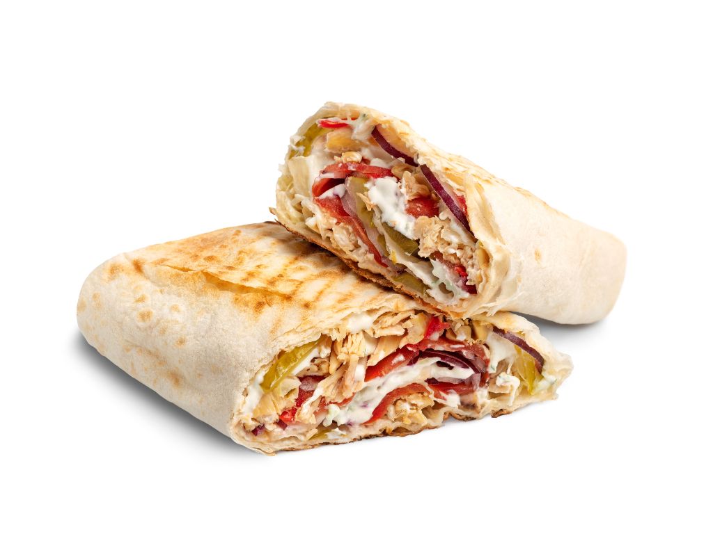 Chicken Shawarma & Rice Pilaf Platter.