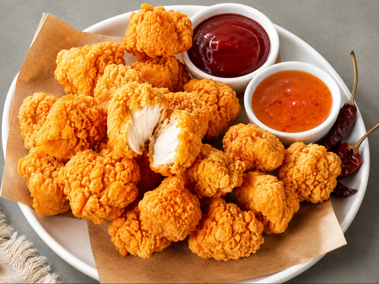 Crunchy Chicken.