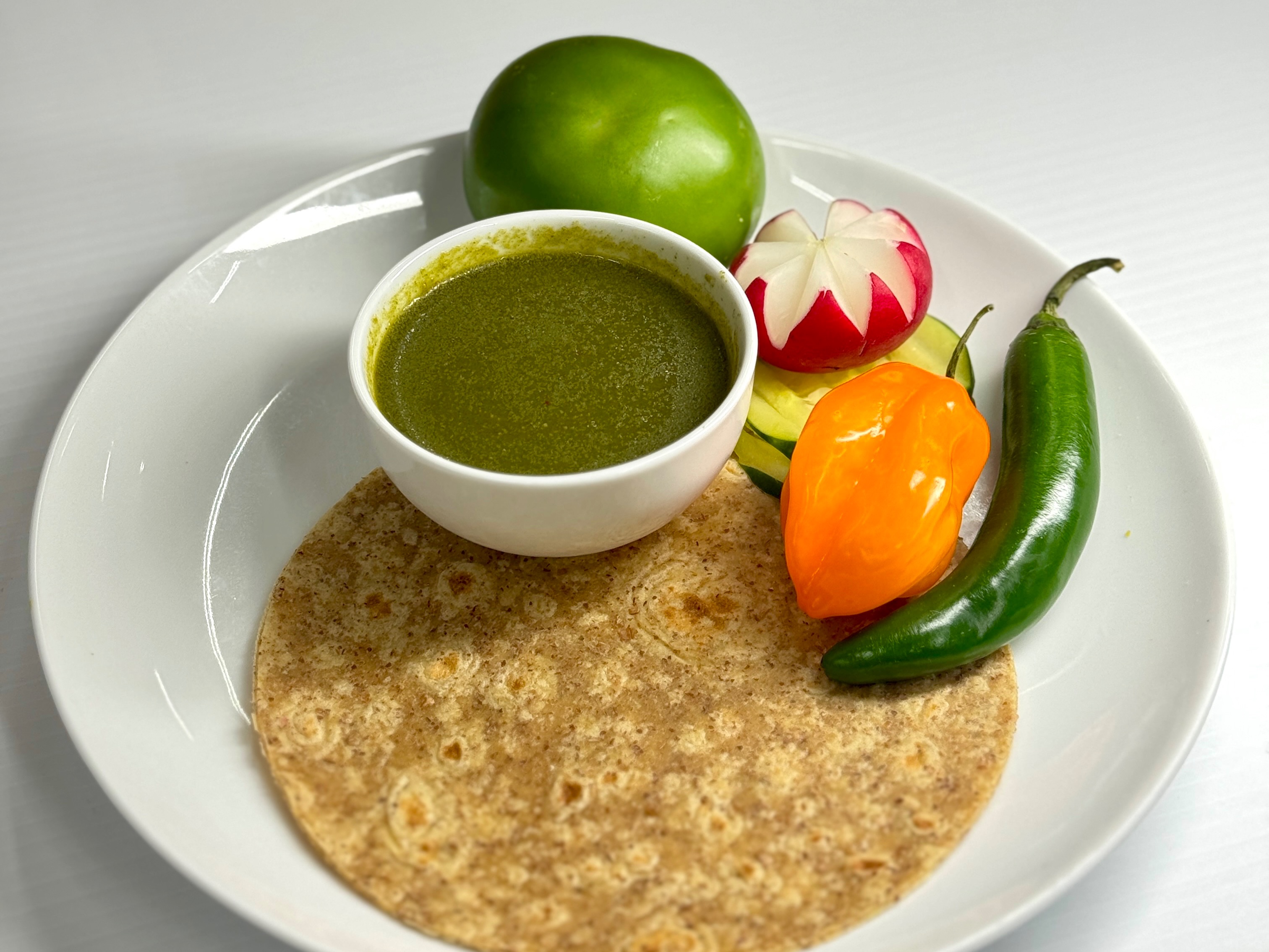 Mint Chutney Salsa.