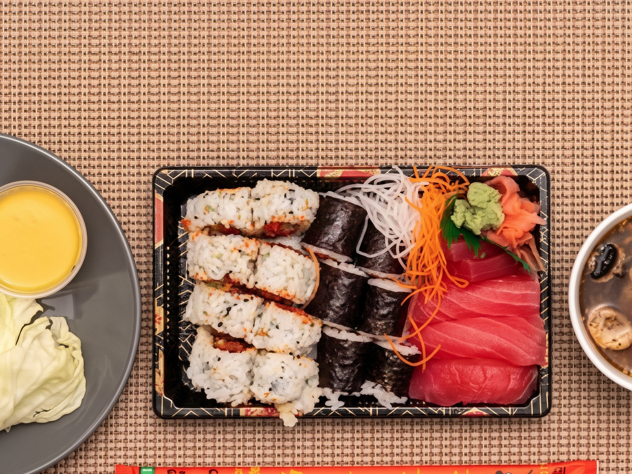 JE4 SUSHI & SASHIMI COMBO.