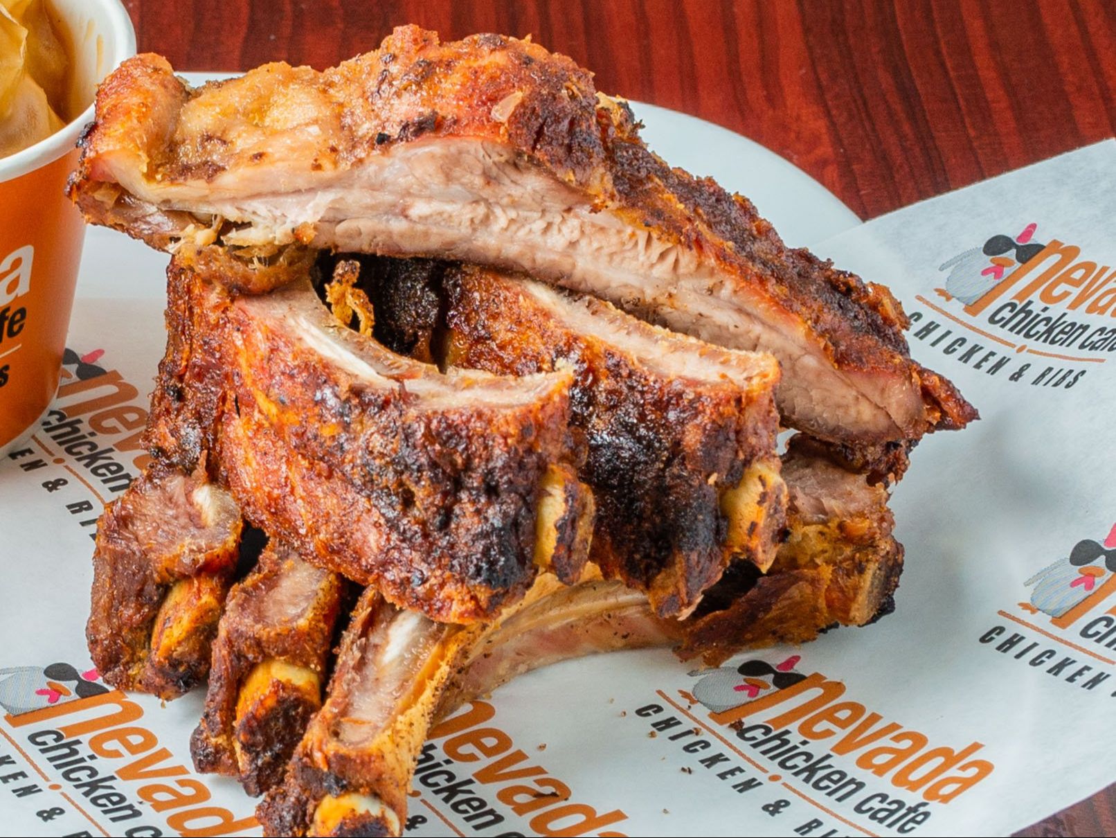 Full Rack Ribs.