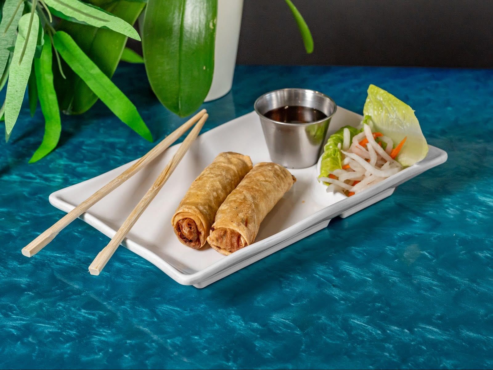 A3. Crispy Pork Egg Rolls (2 Pcs).