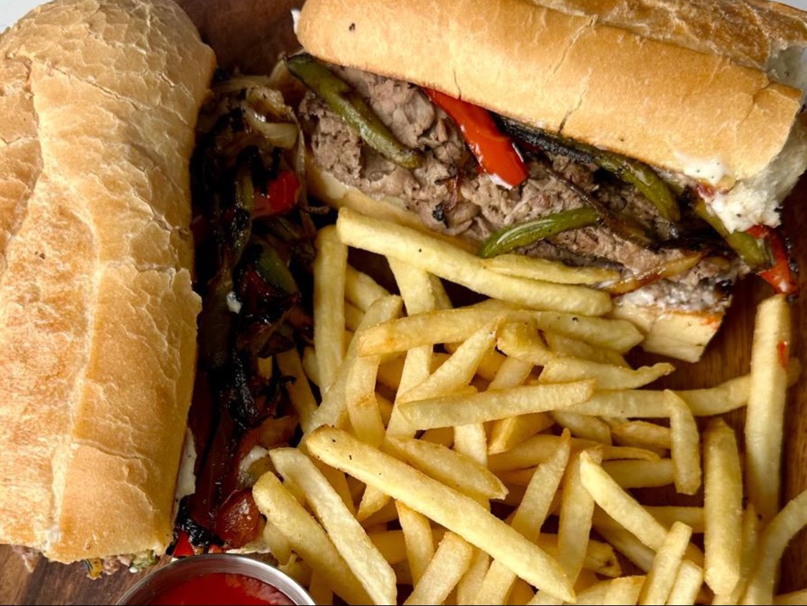 Brazilian Steak And Cheese.