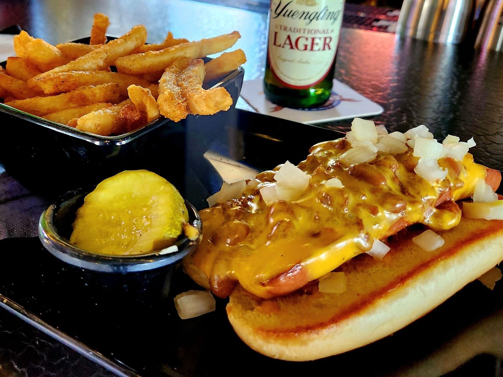 HD Smothered Chili Cheese Dog