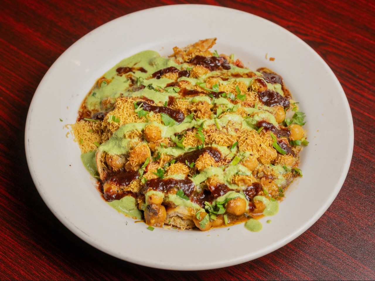 Samosa Chaat.