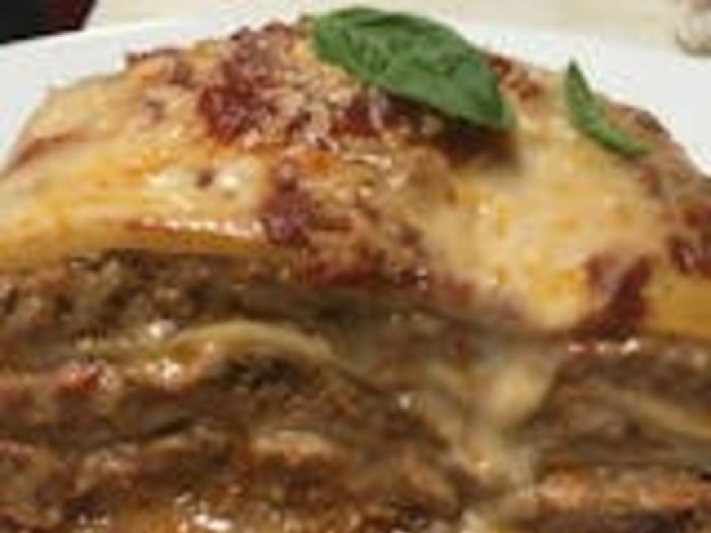 Meat Lasagna.