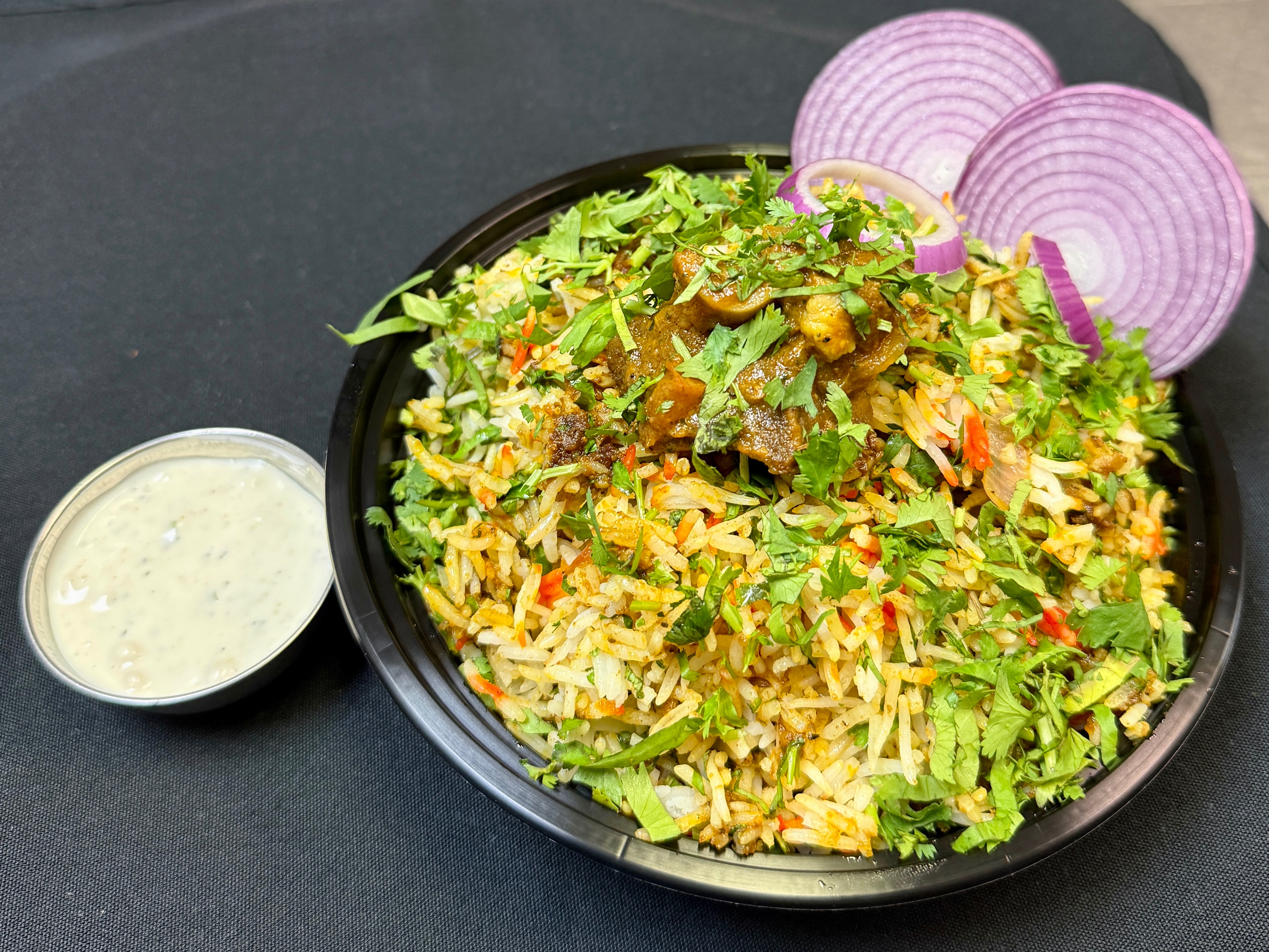 Biryani Goat.
