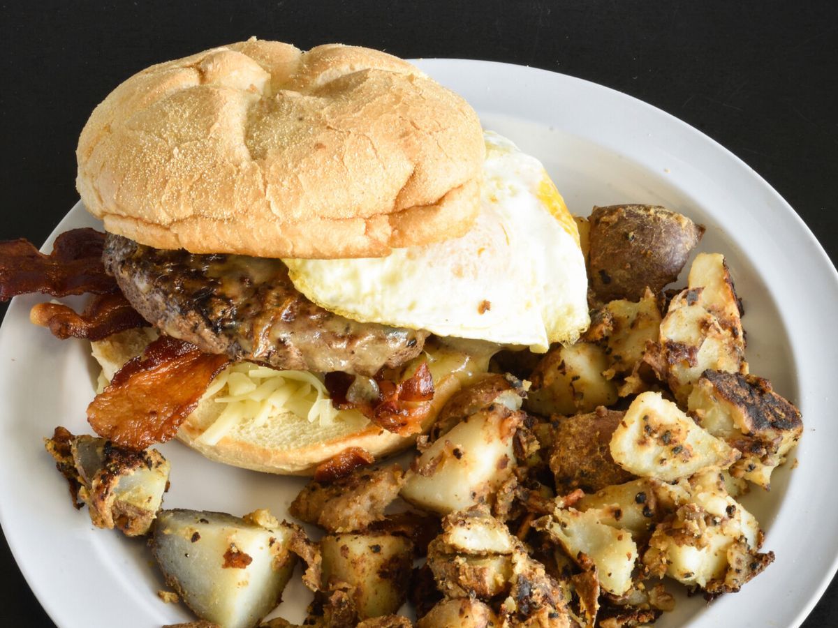 Breakfast Burger.