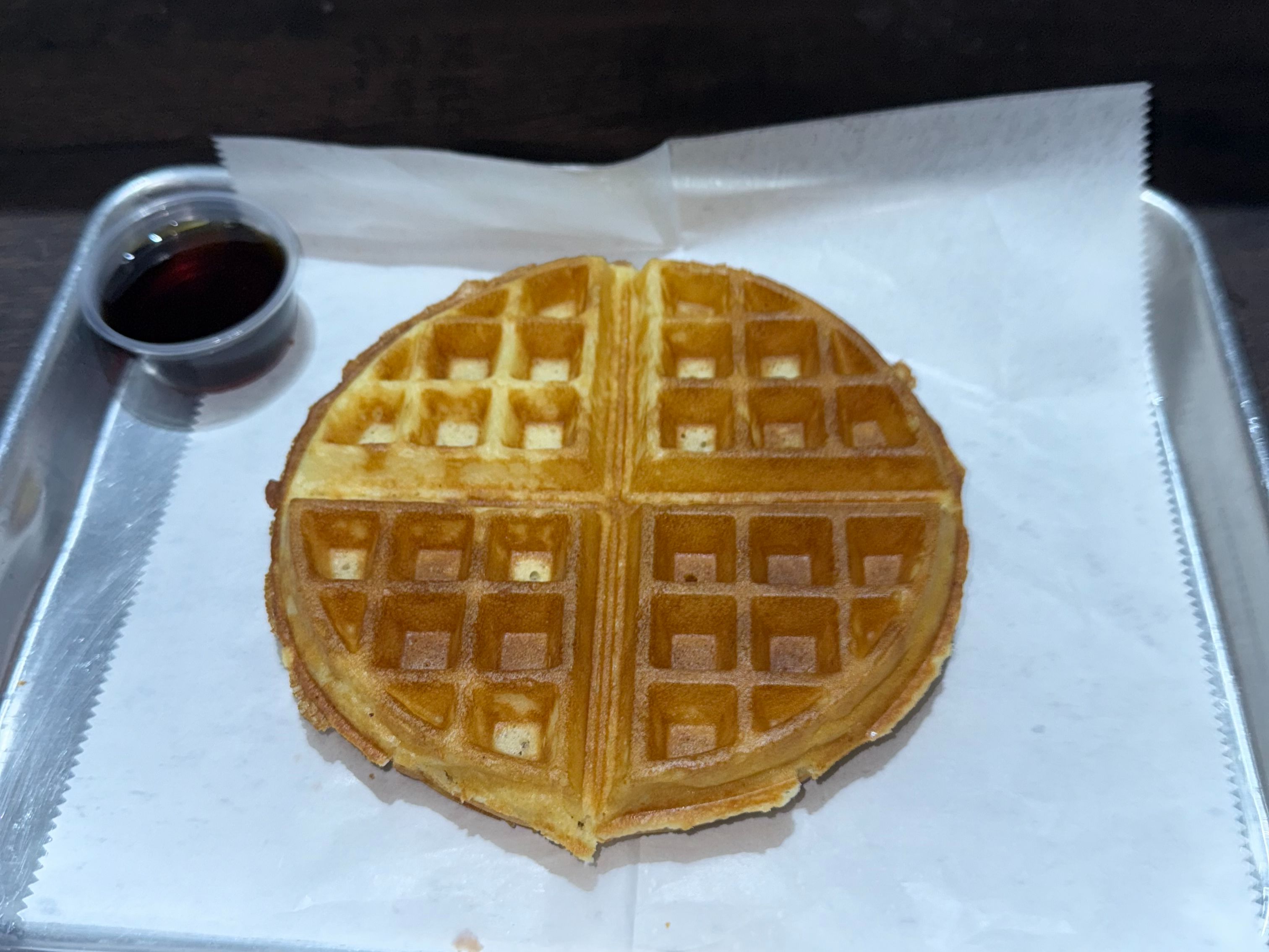 Single Waffle.