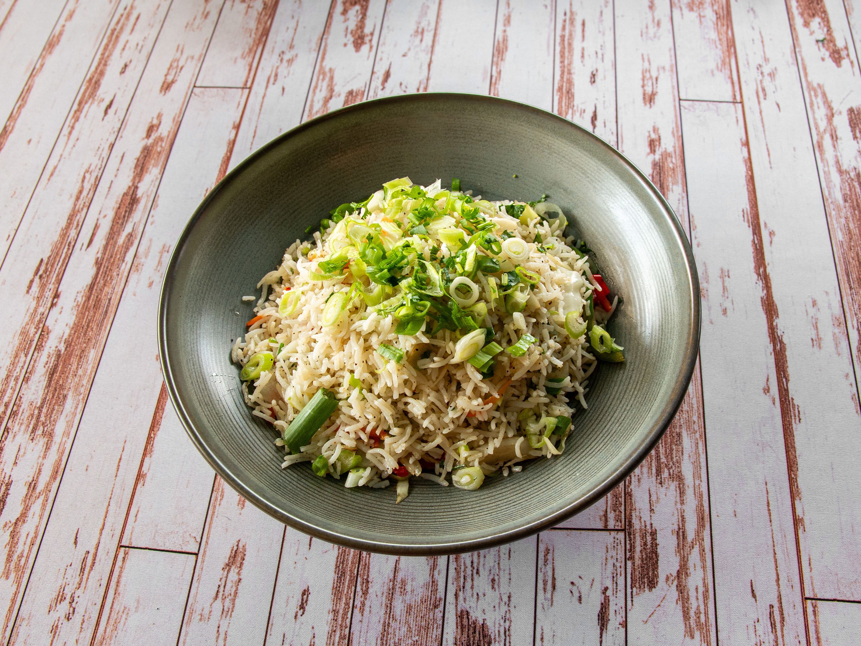 VEG FRIED RICE.