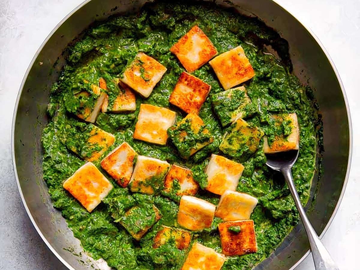 Palak Paneer.