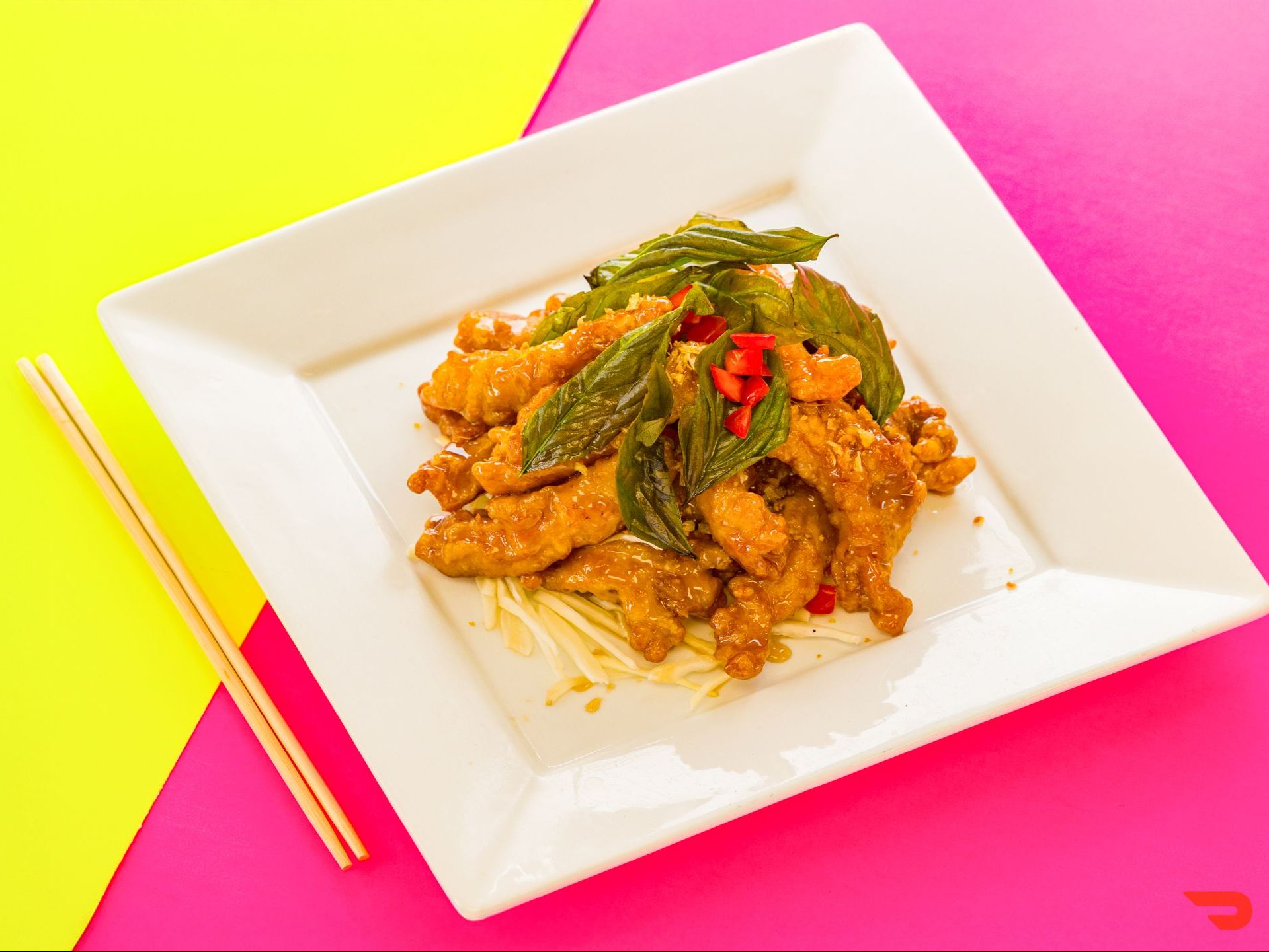 Crispy Garlic Chicken.