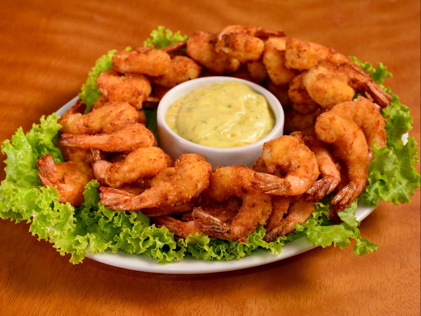 Camarones Empanizados ( Breaded Shrimp).