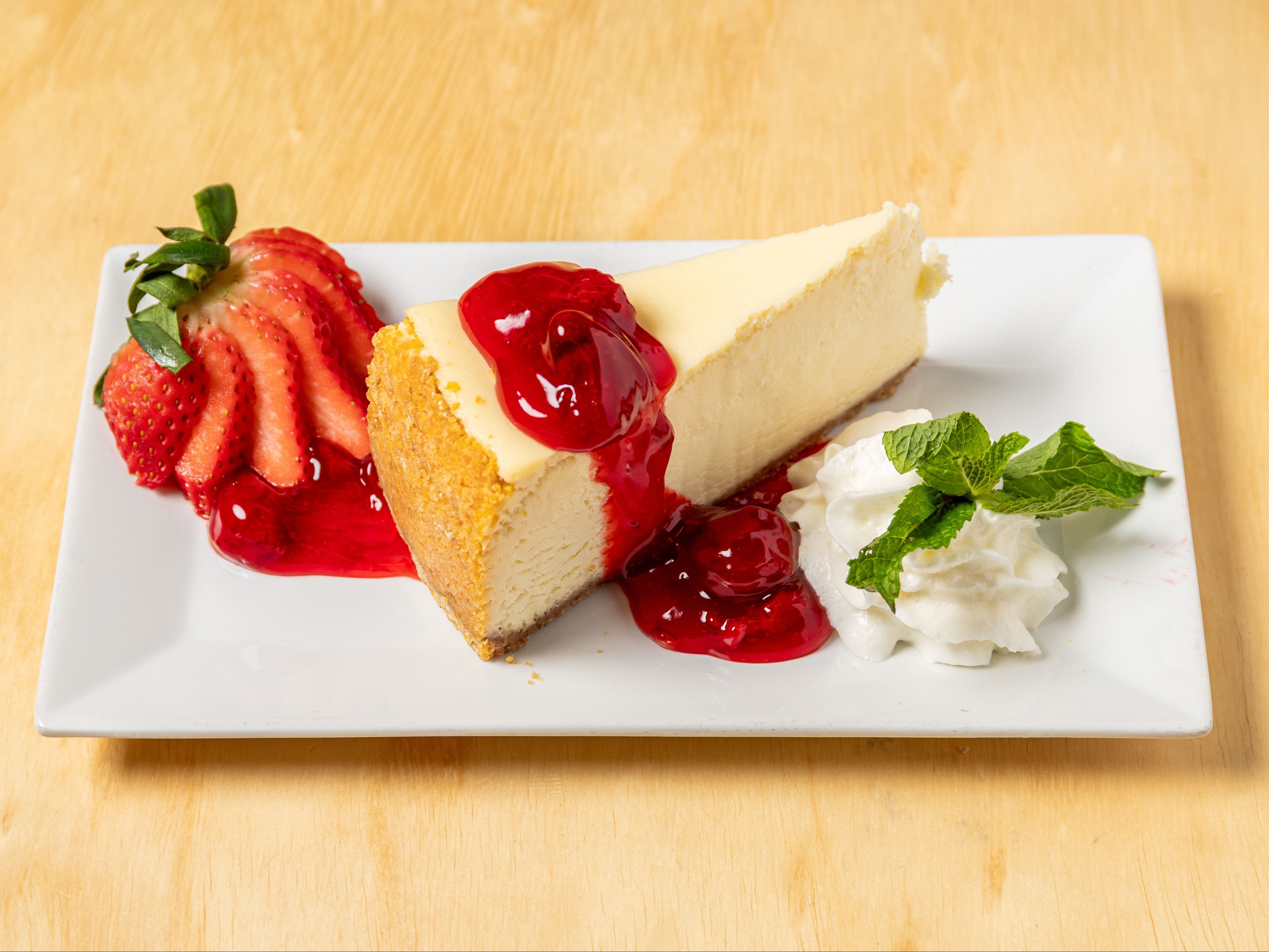 Strawberry Cheese Cake.
