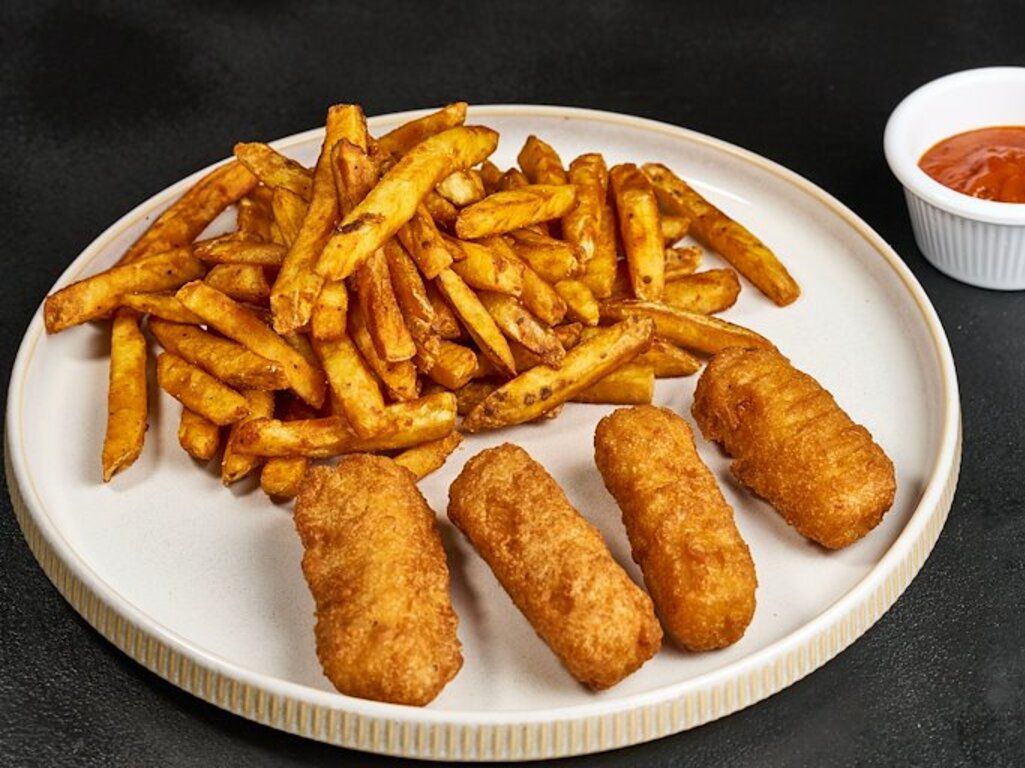 Kids Mozzarella Sticks.