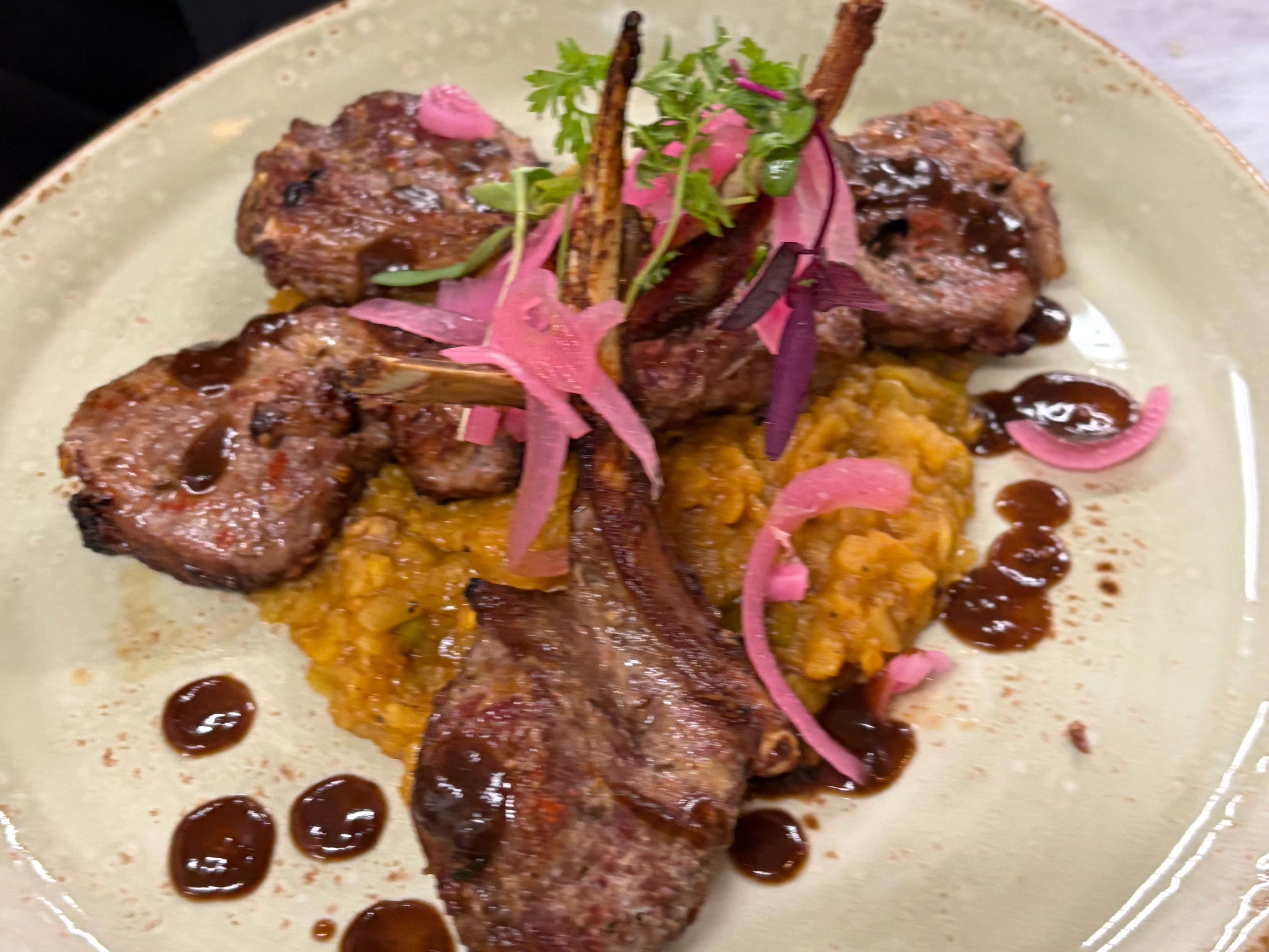 Tandoori Lamb Chops.