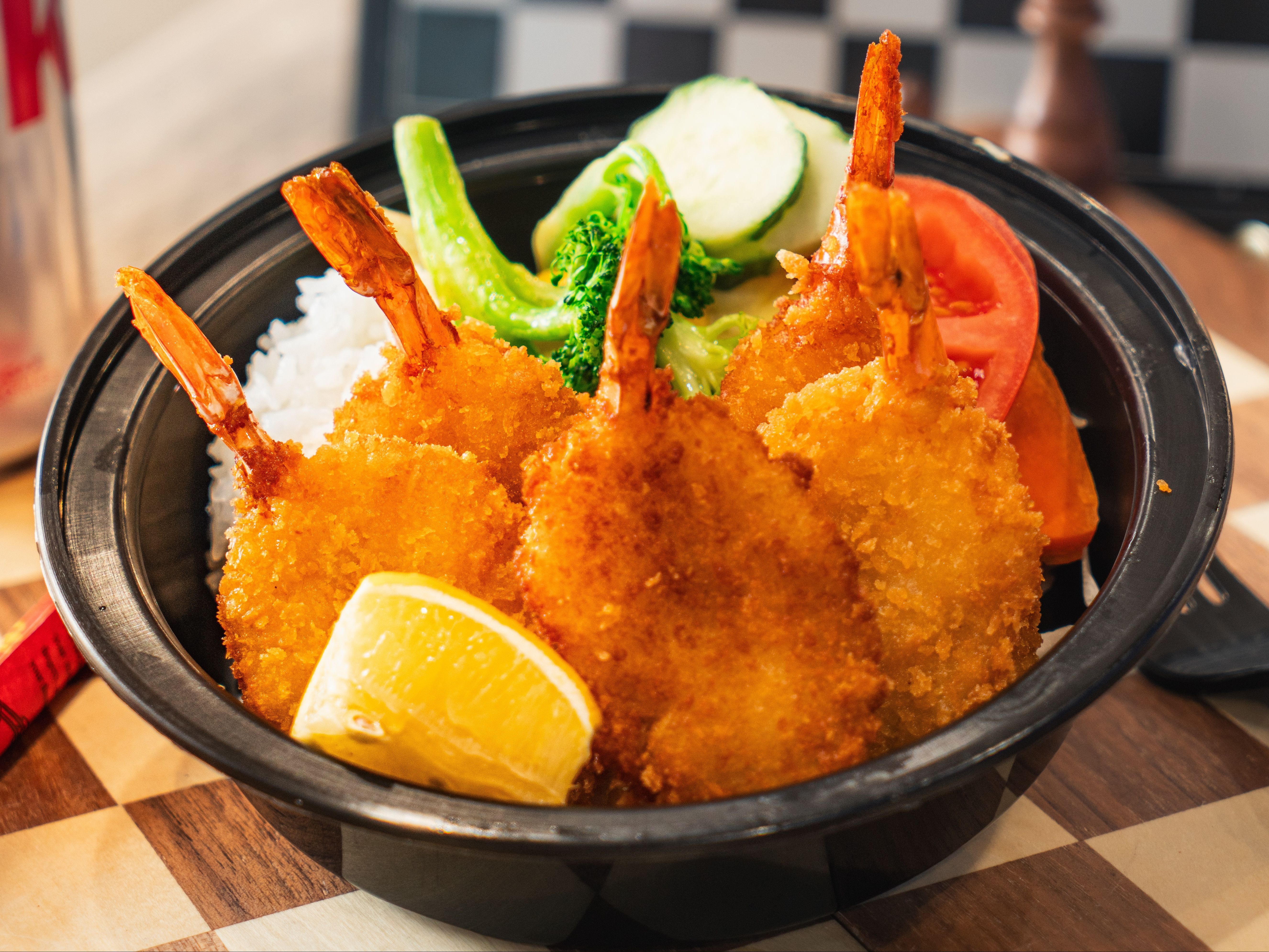 Fried Shrimp Bowl
