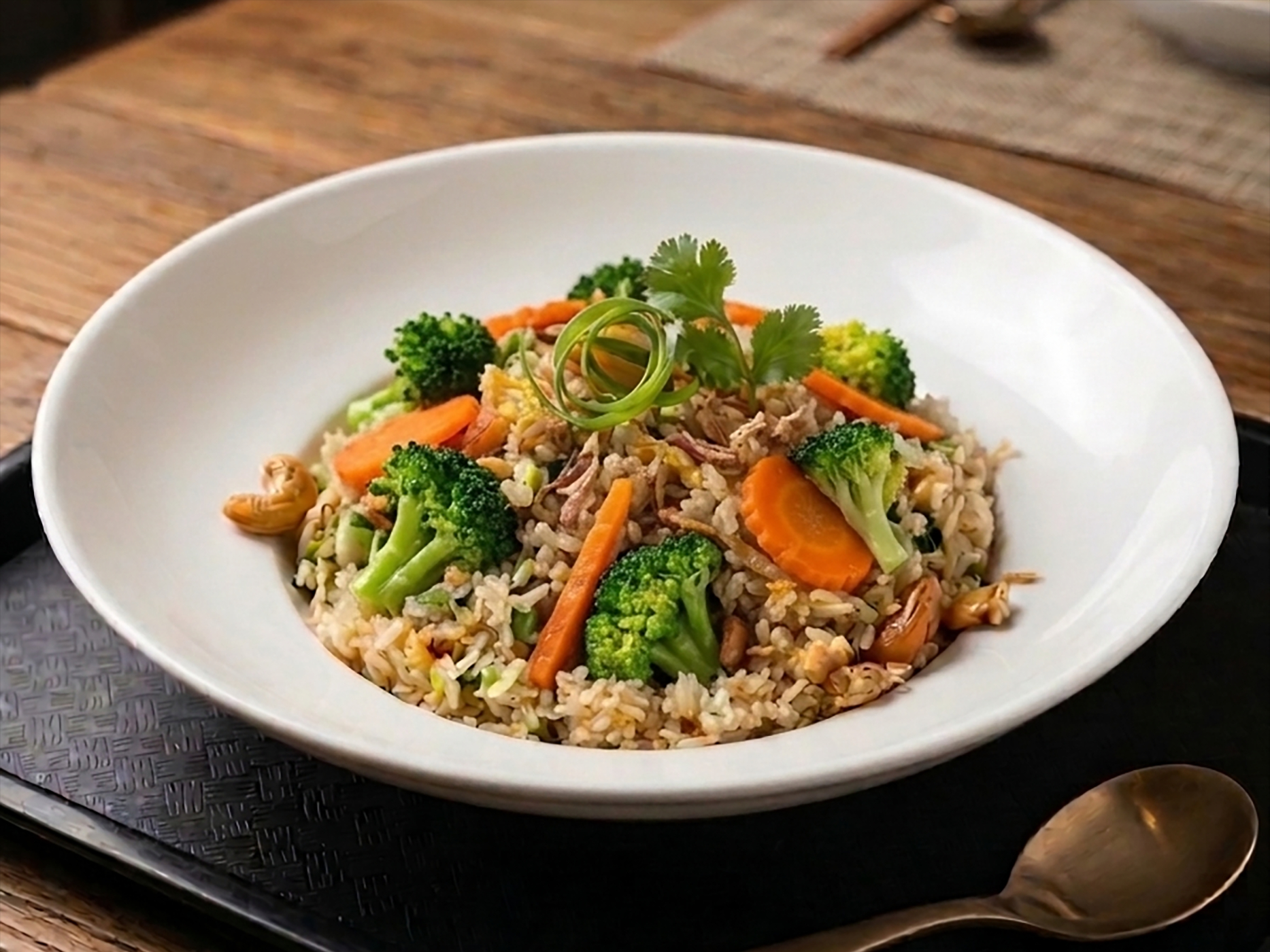 T5. Vegetable Thai Fried Rice.