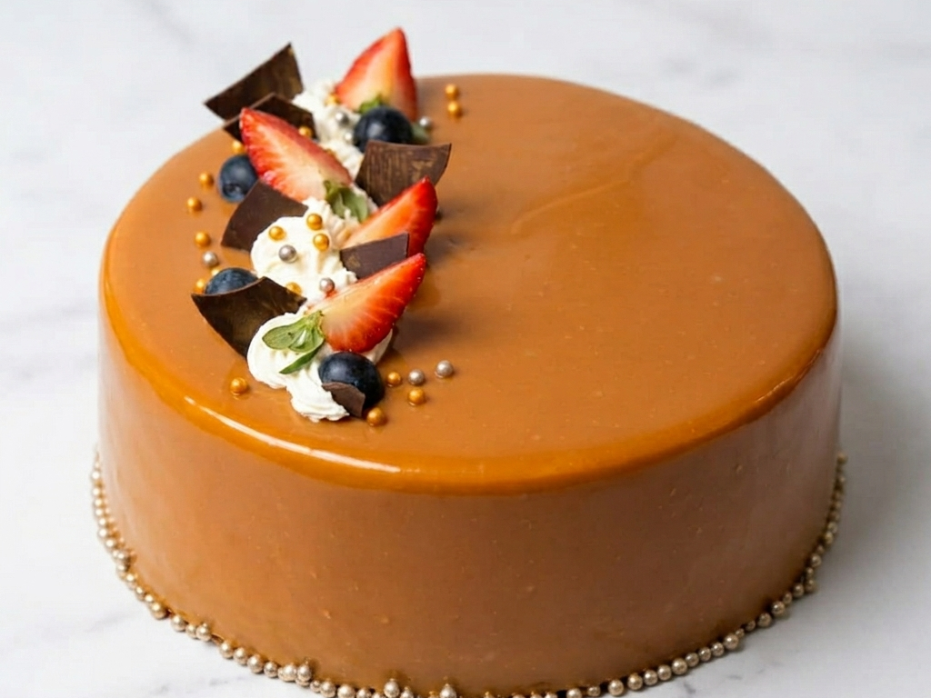 Butterscotch Cake 6".