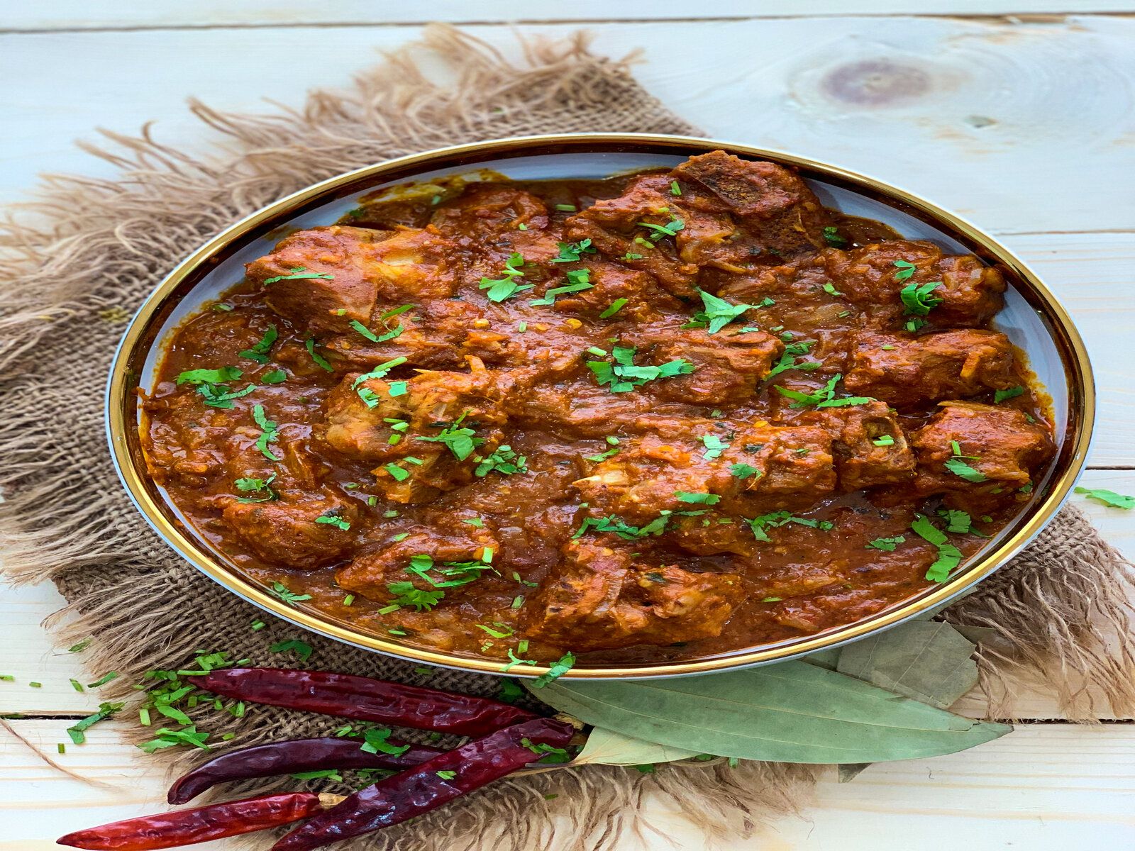 Laal Maas Lamb Curry (Boneless).