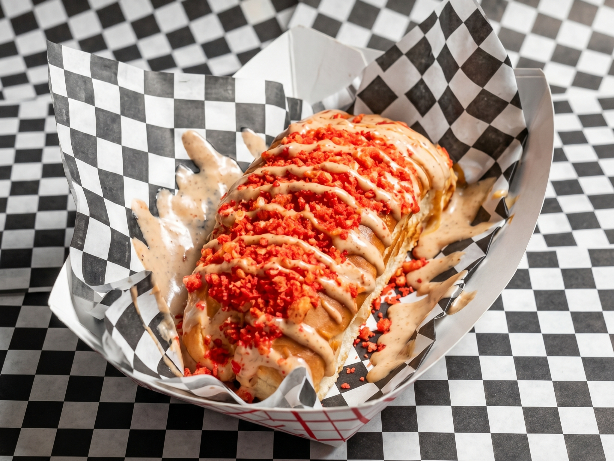 Hot Cheto dog.