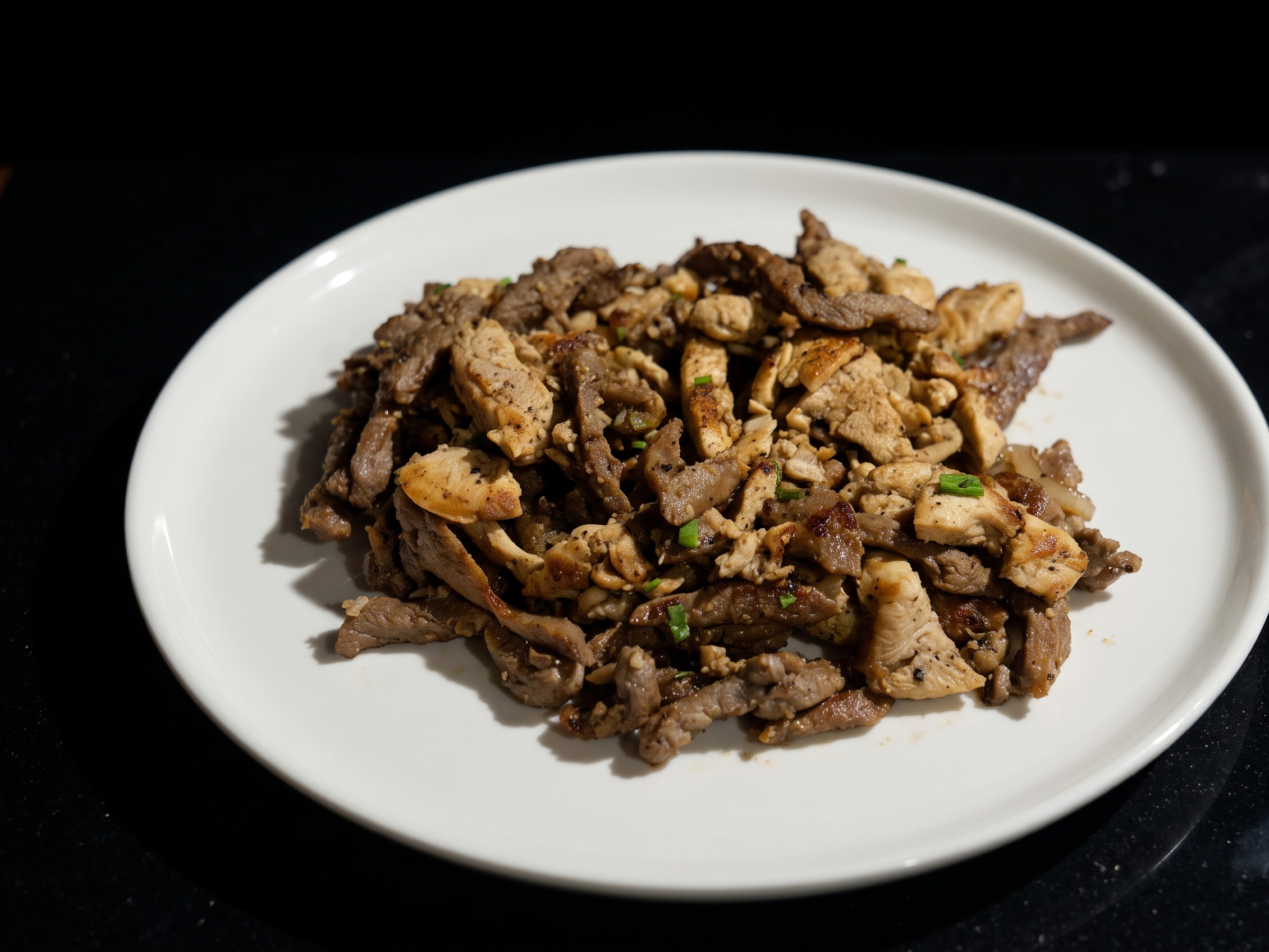 Mixed Shawarma Protein Only - Chicken & Steak.