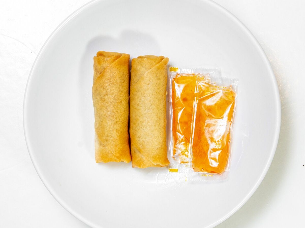Spring Rolls (4 Pcs (Veg).