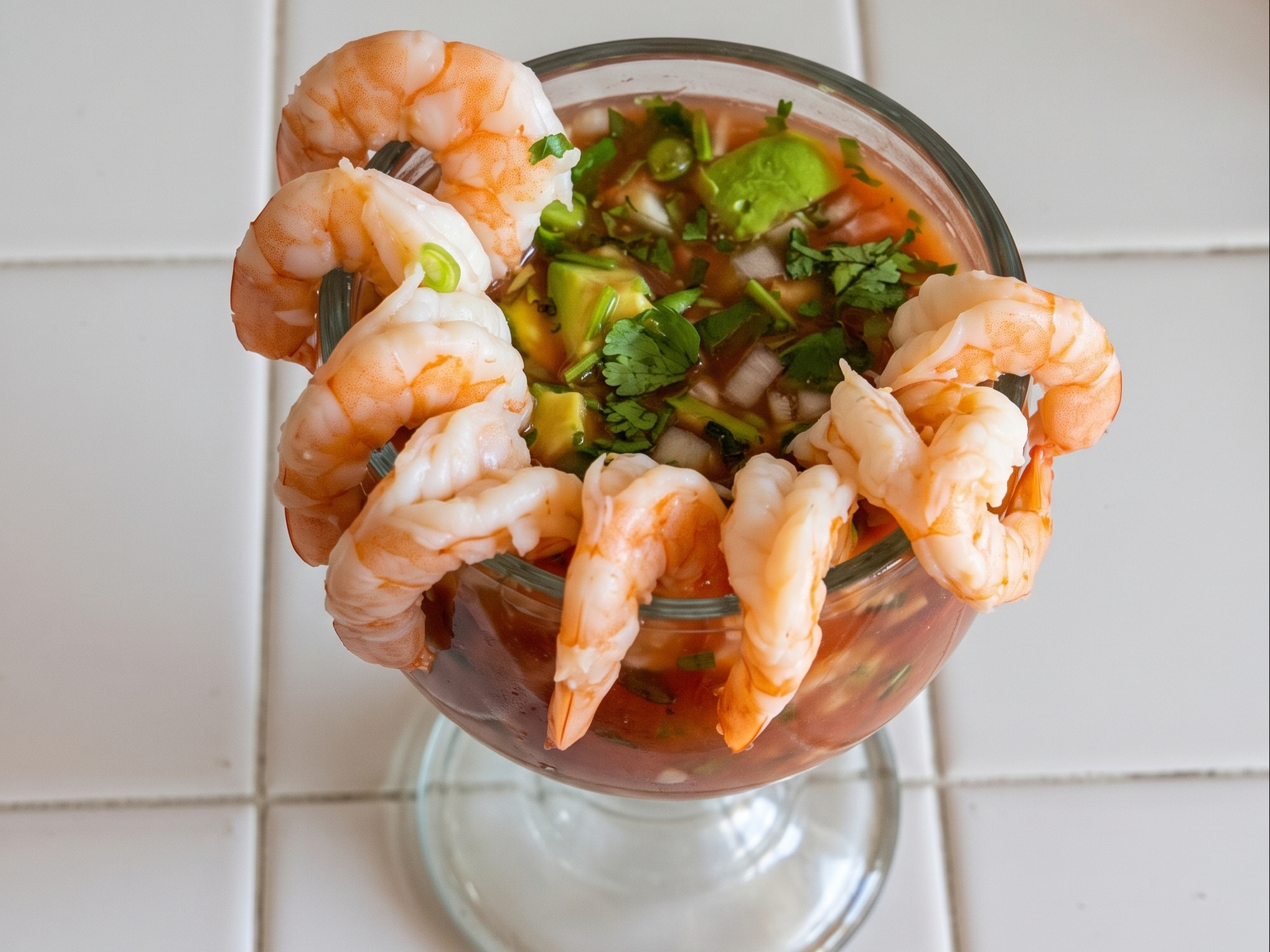Cocktail De Camarones.
