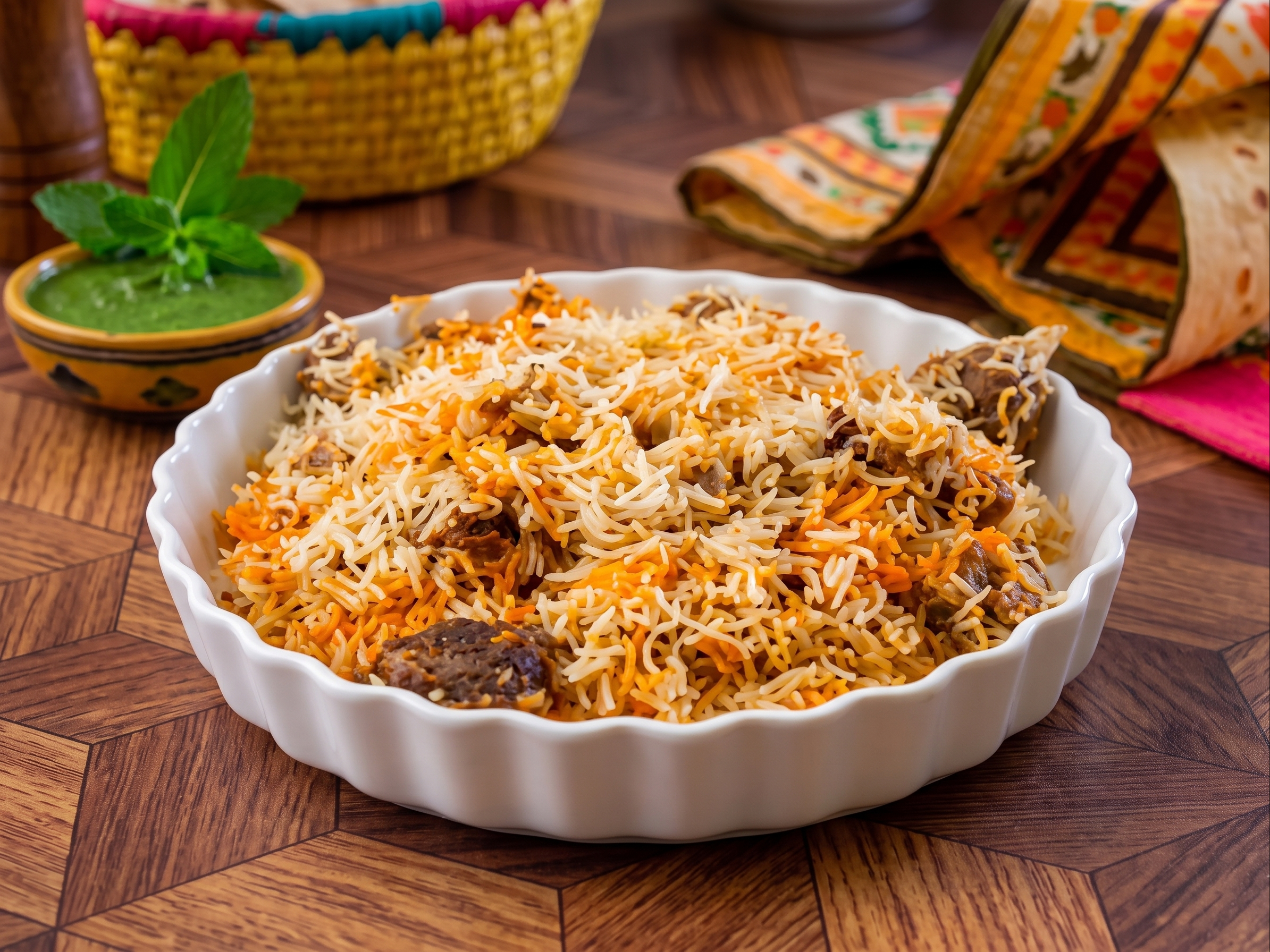 Beef Biryani.